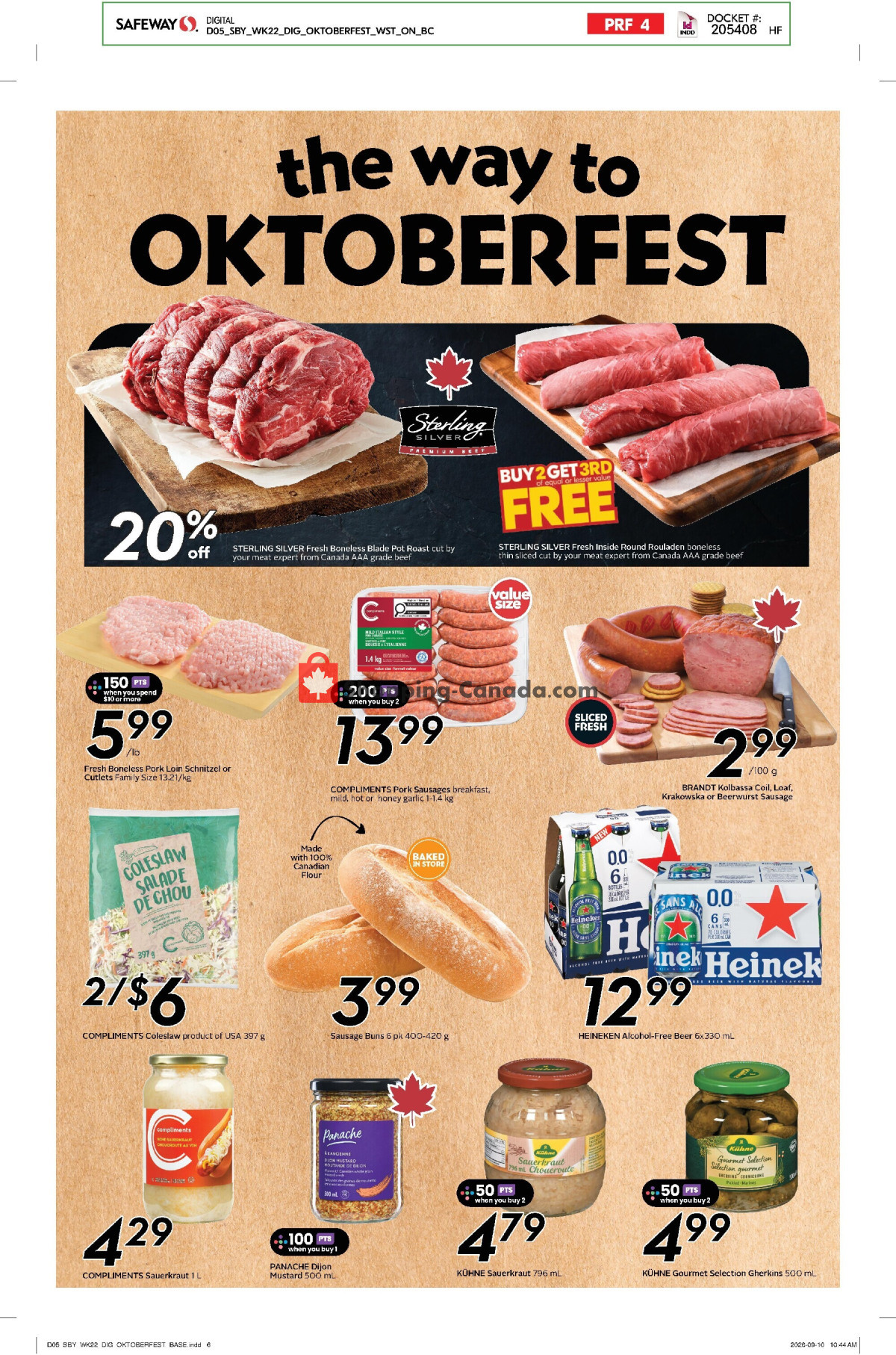Safeway flyer from Thursday September 24, 2026 to Wednesday September 30, 2026 - page 18