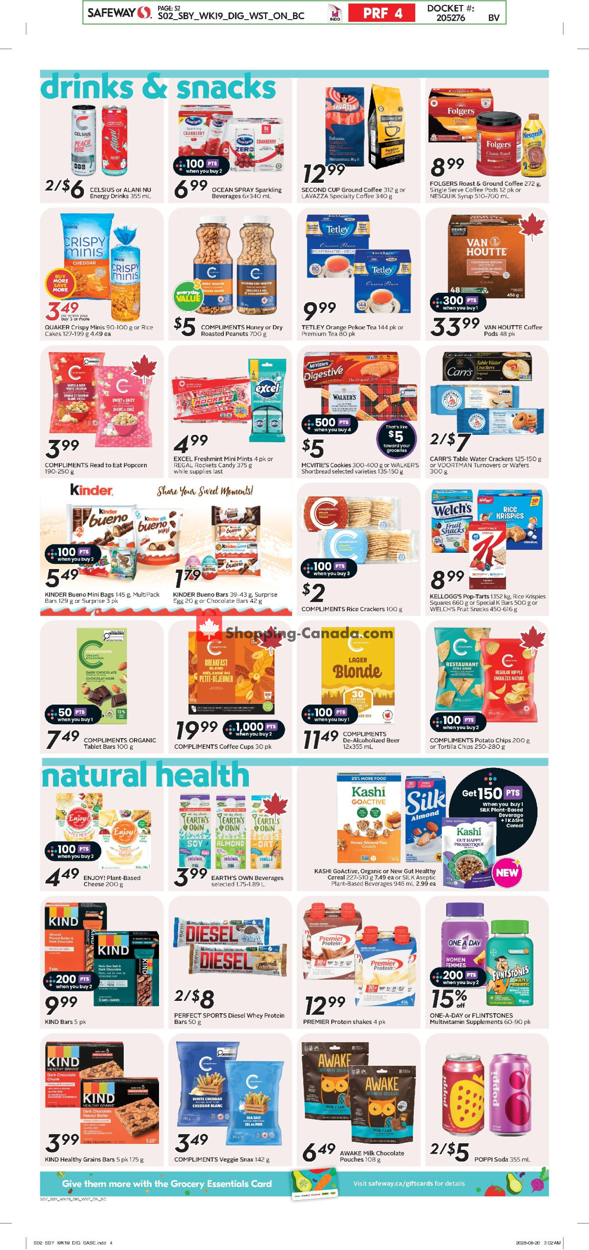Safeway flyer from Thursday September 3, 2026 to Wednesday September 9, 2026 - page 12