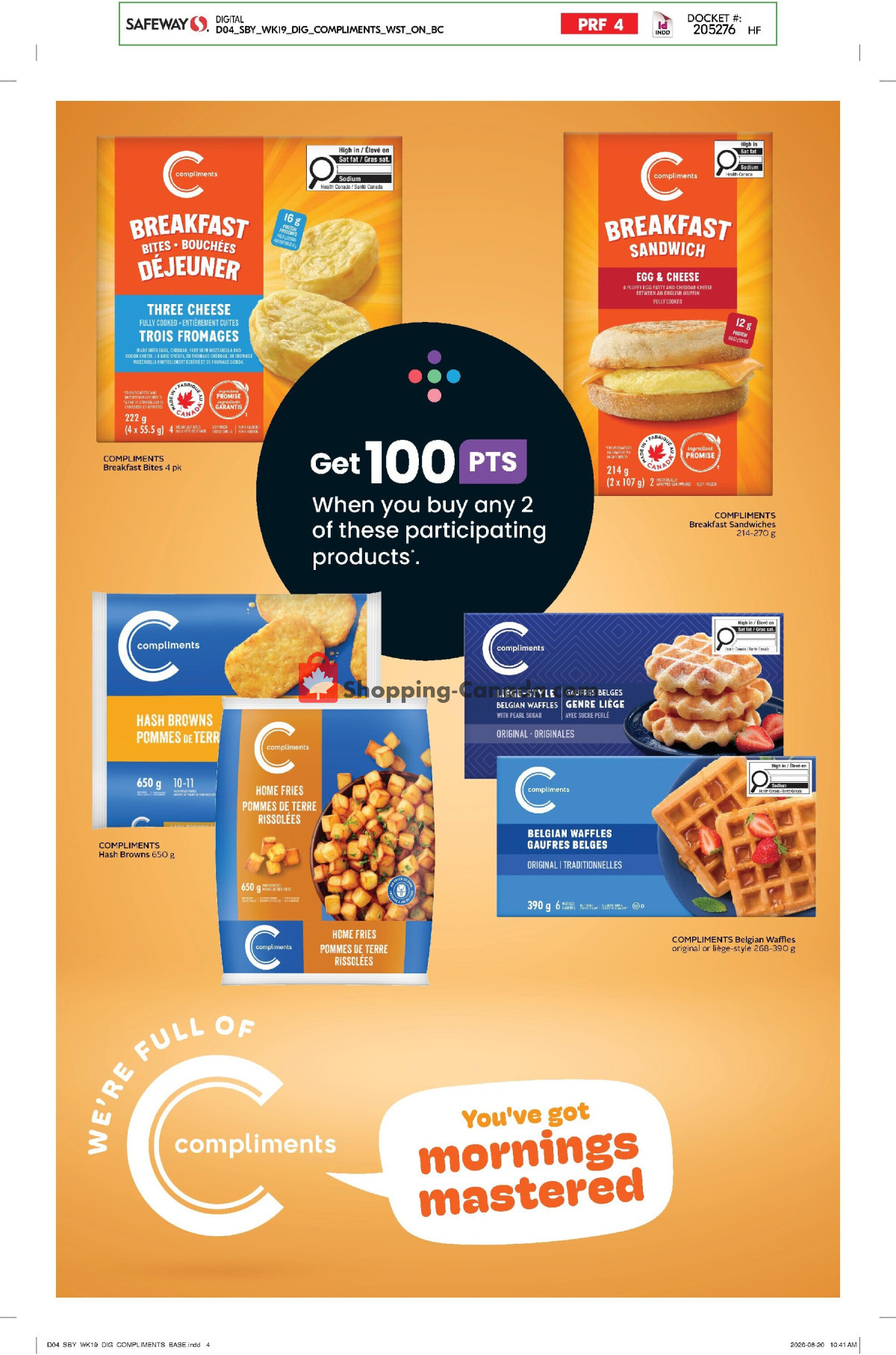 Safeway flyer from Thursday September 3, 2026 to Wednesday September 9, 2026 - page 19