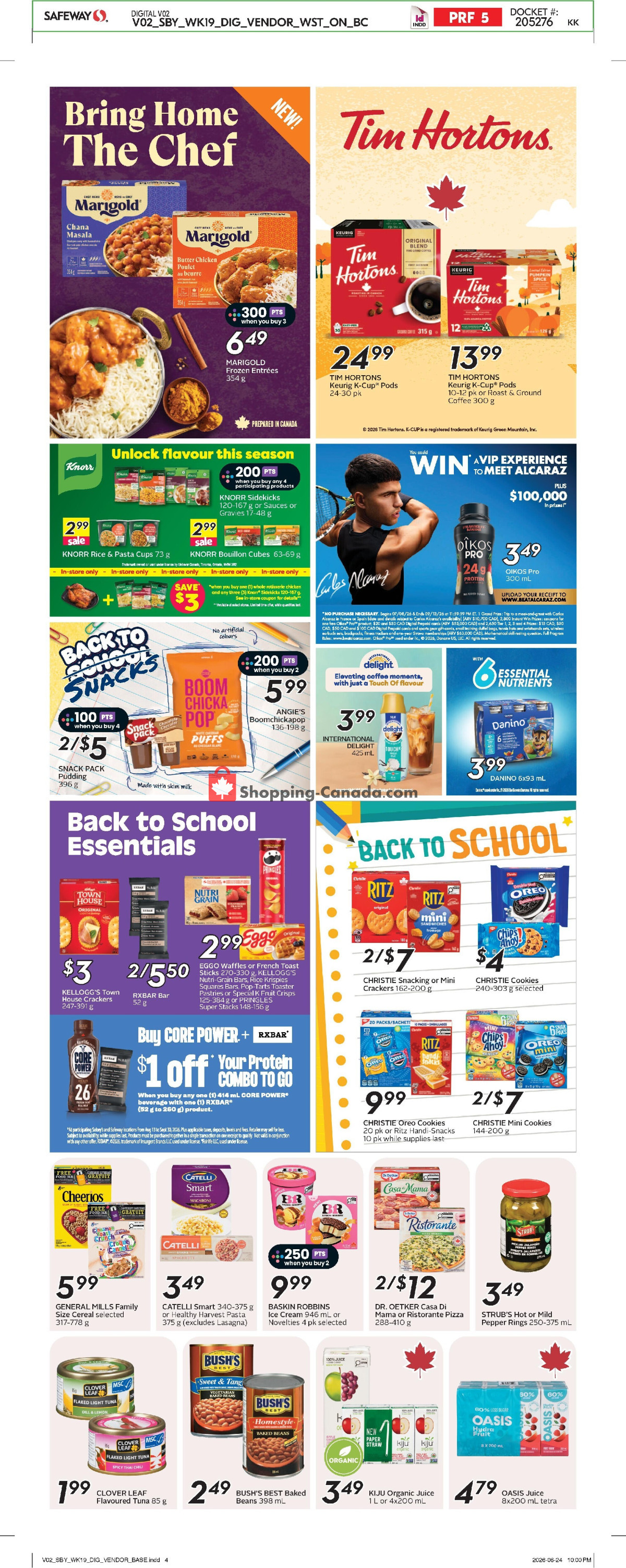 Safeway flyer from Thursday September 3, 2026 to Wednesday September 9, 2026 - page 24