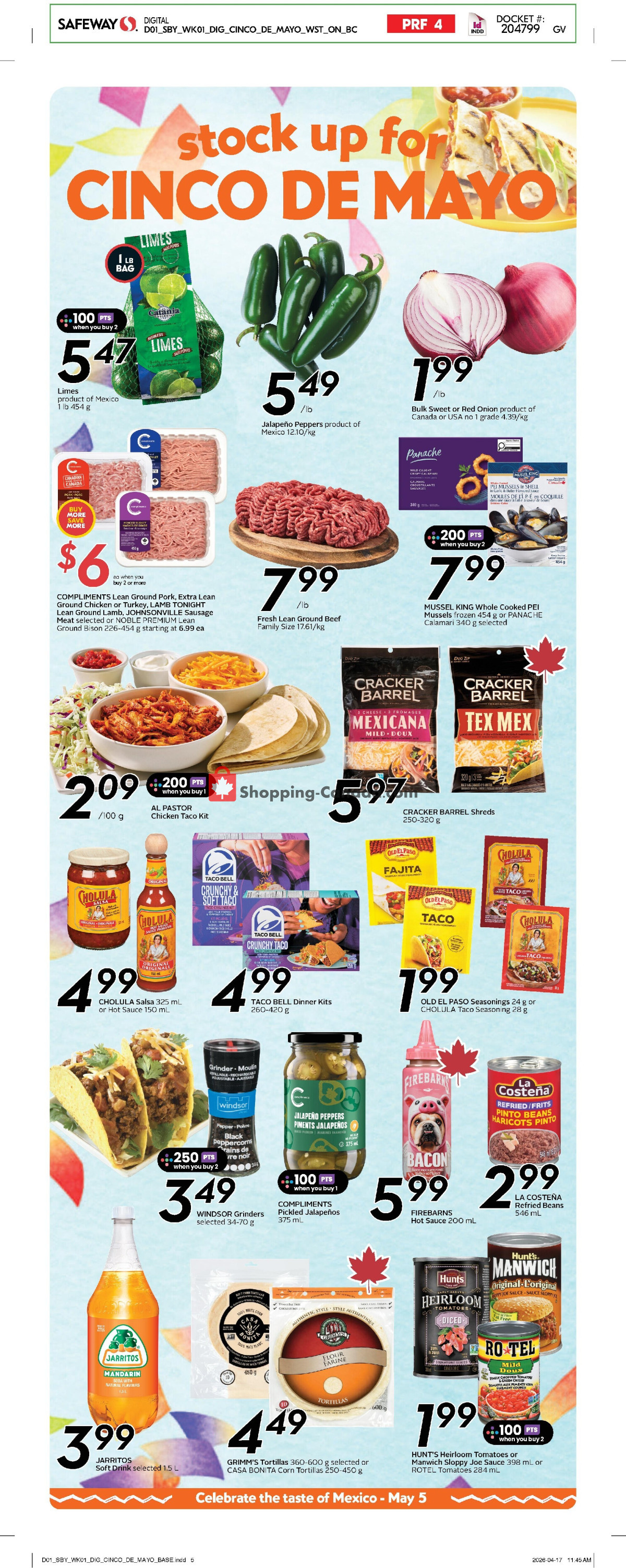 Safeway flyer from Thursday April 30, 2026 to Wednesday May 6, 2026 - page 14