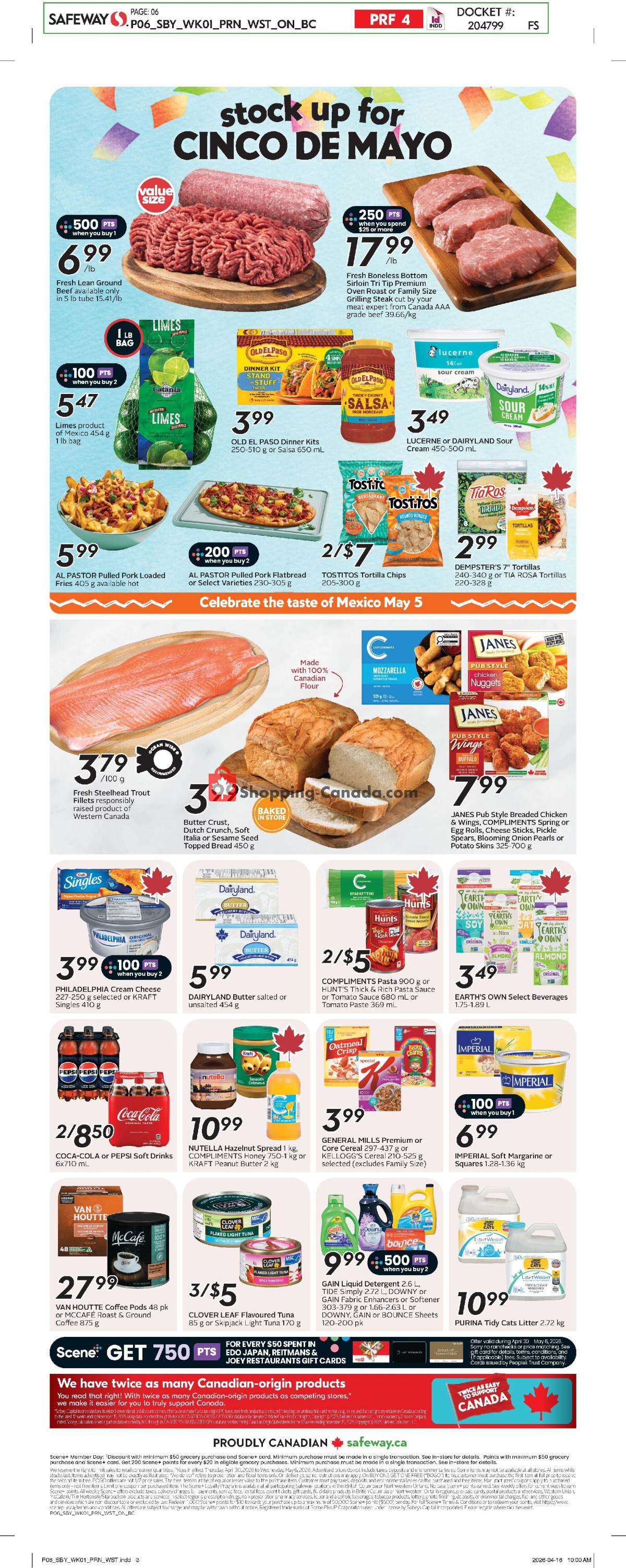 Safeway flyer from Thursday April 30, 2026 to Wednesday May 6, 2026 - page 4