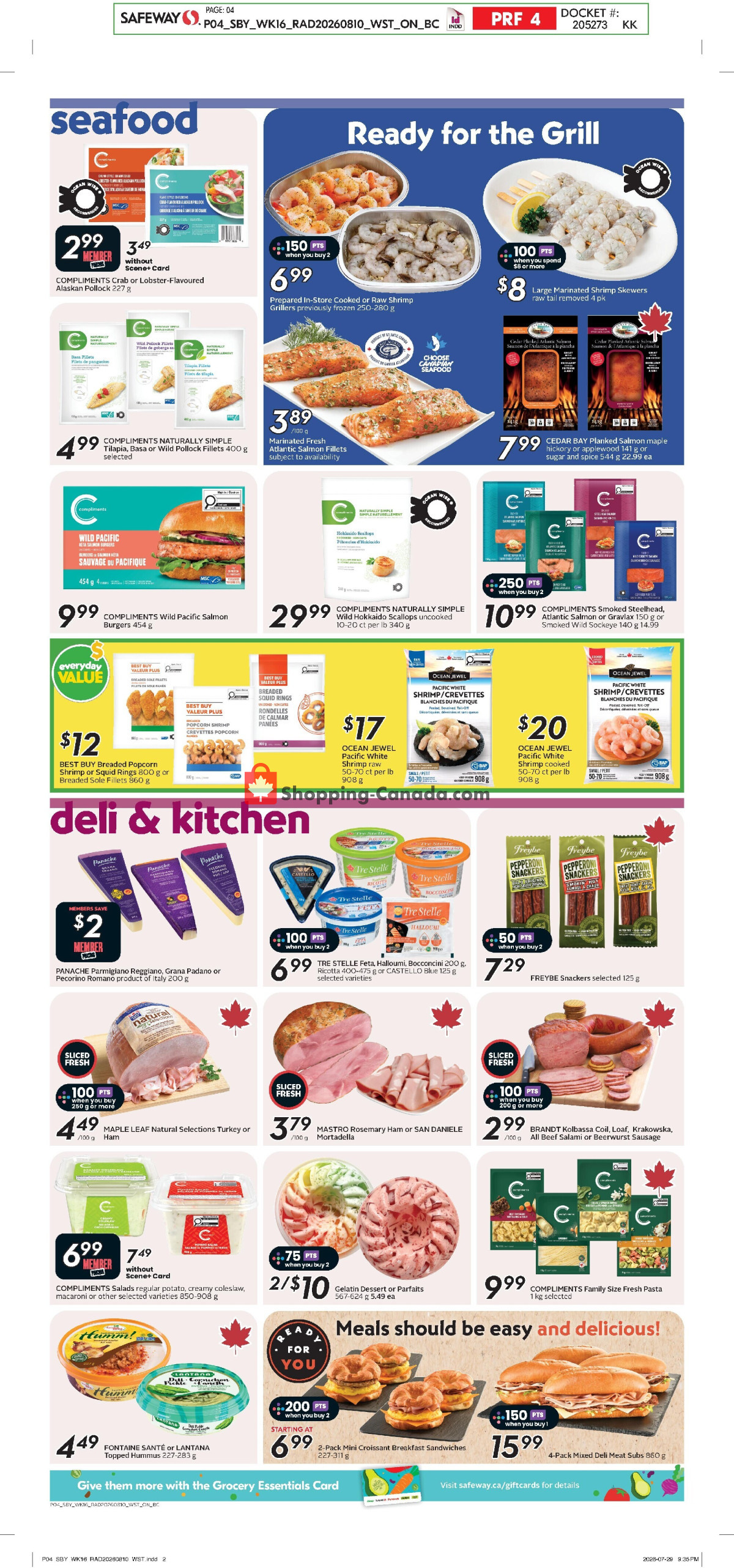 Safeway flyer from Thursday August 13, 2026 to Wednesday August 19, 2026 - page 7