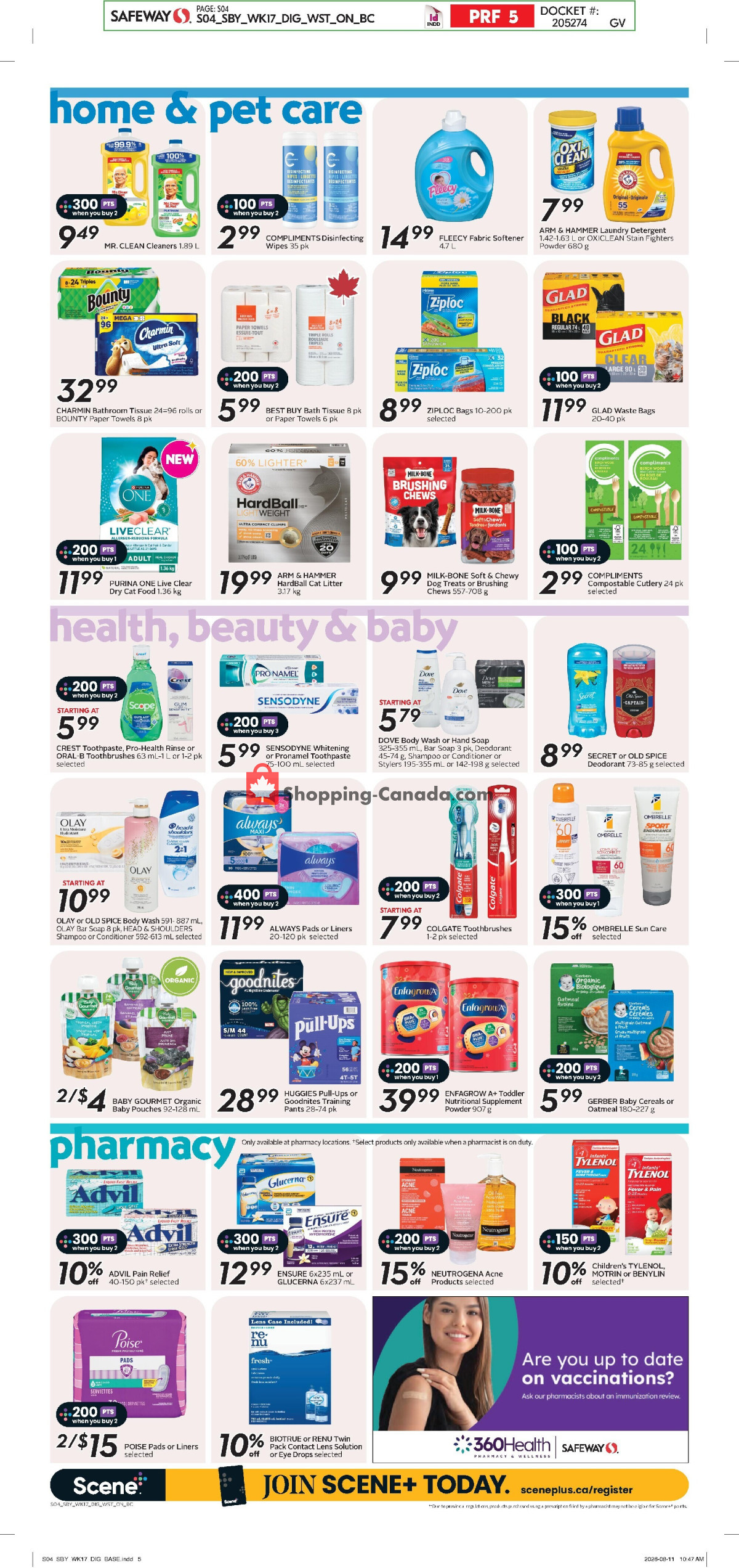 Safeway flyer from Thursday August 20, 2026 to Wednesday August 26, 2026 - page 12