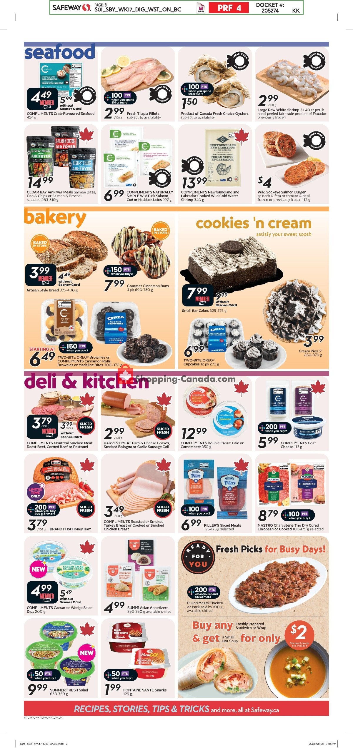 Safeway flyer from Thursday August 20, 2026 to Wednesday August 26, 2026 - page 9