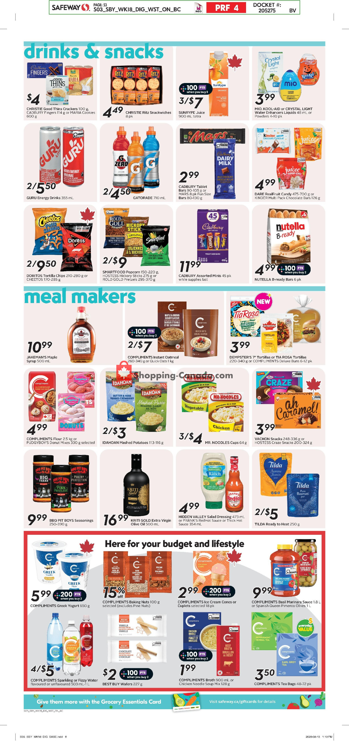 Safeway flyer from Thursday August 27, 2026 to Wednesday September 2, 2026 - page 11