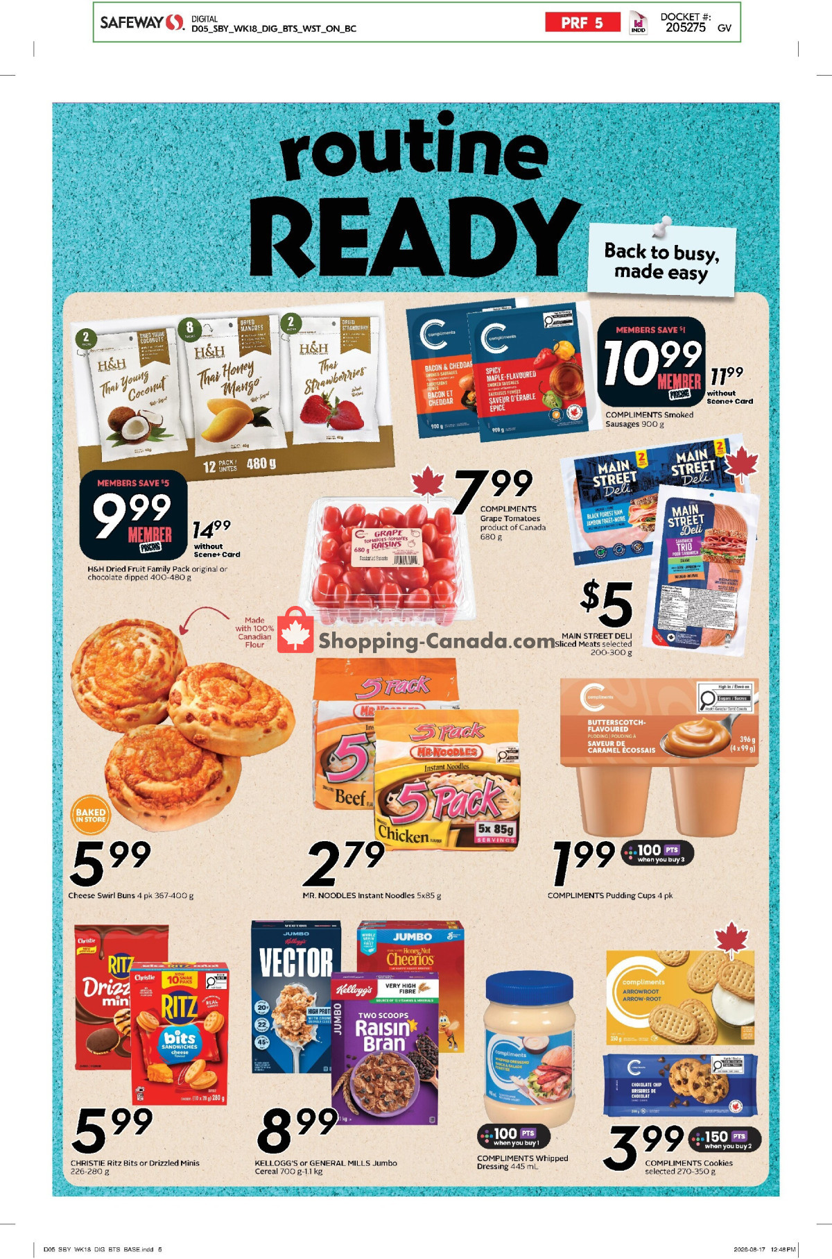 Safeway flyer from Thursday August 27, 2026 to Wednesday September 2, 2026 - page 17