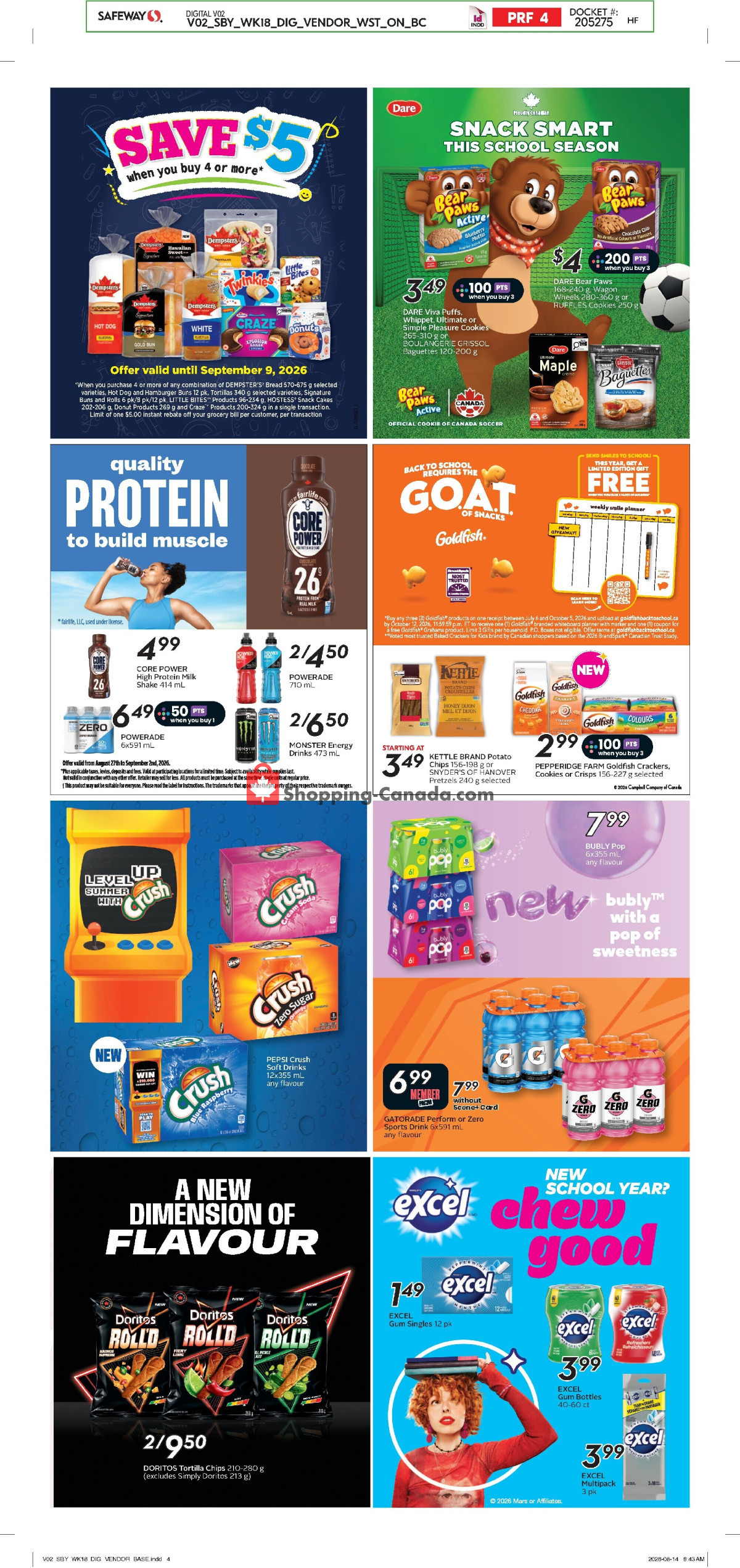 Safeway flyer from Thursday August 27, 2026 to Wednesday September 2, 2026 - page 19
