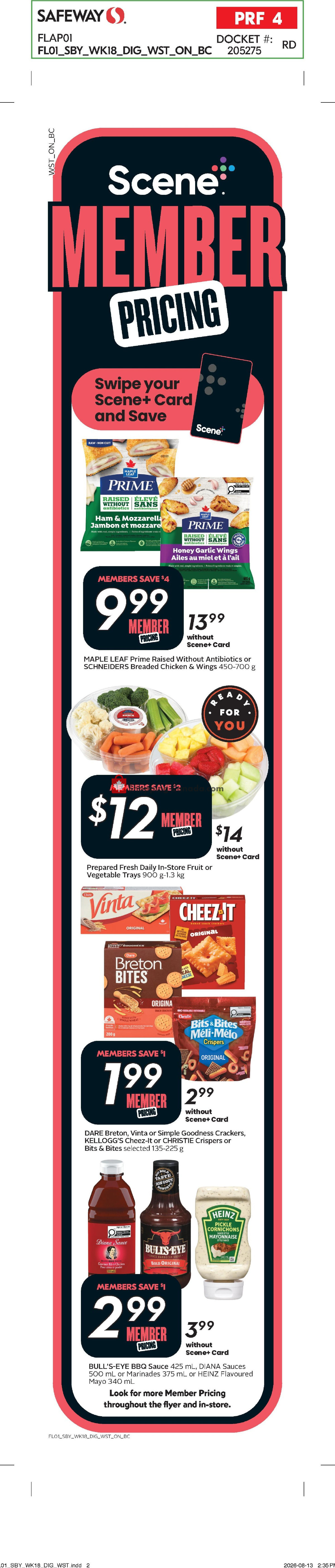 Safeway flyer from Thursday August 27, 2026 to Wednesday September 2, 2026 - page 2