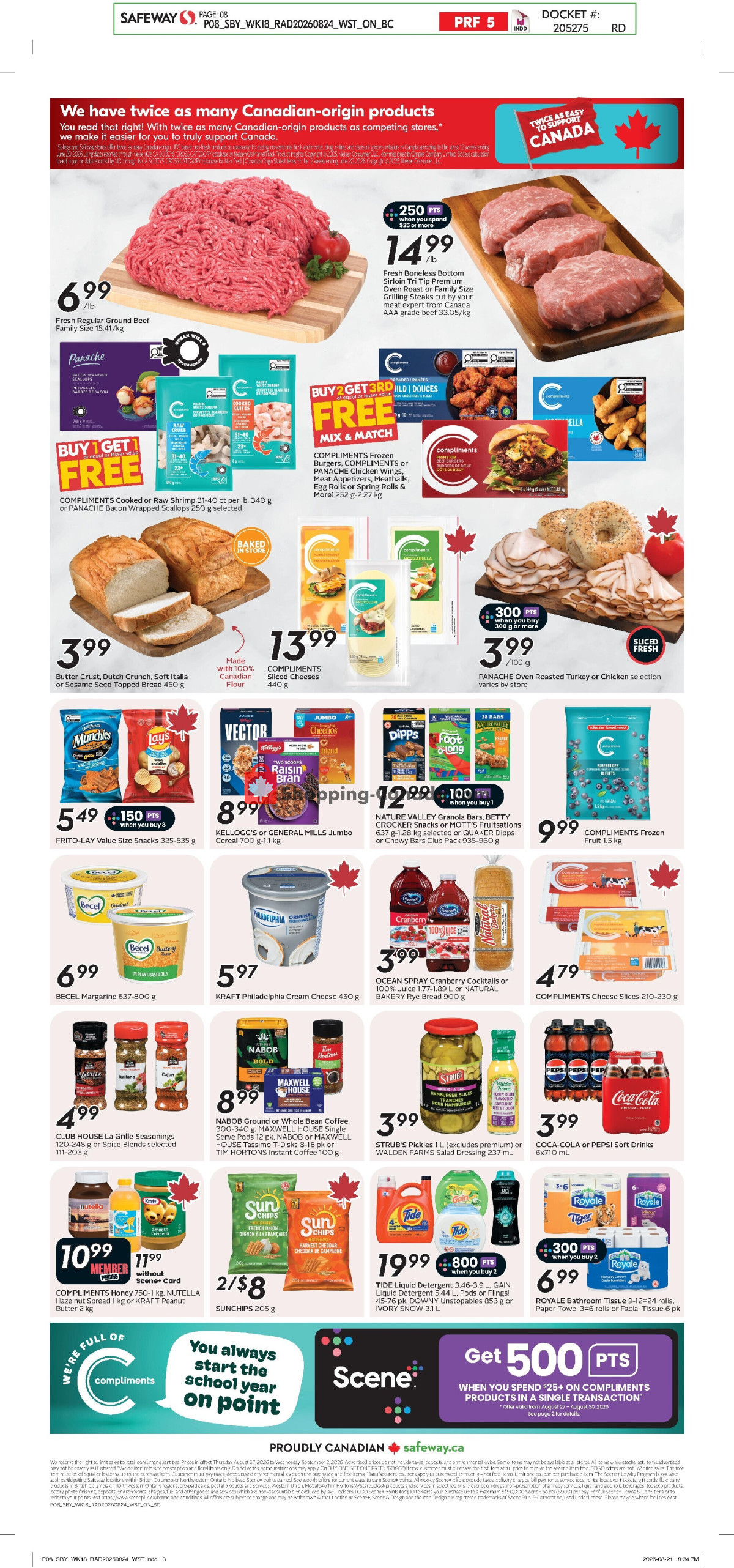 Safeway flyer from Thursday August 27, 2026 to Wednesday September 2, 2026 - page 4