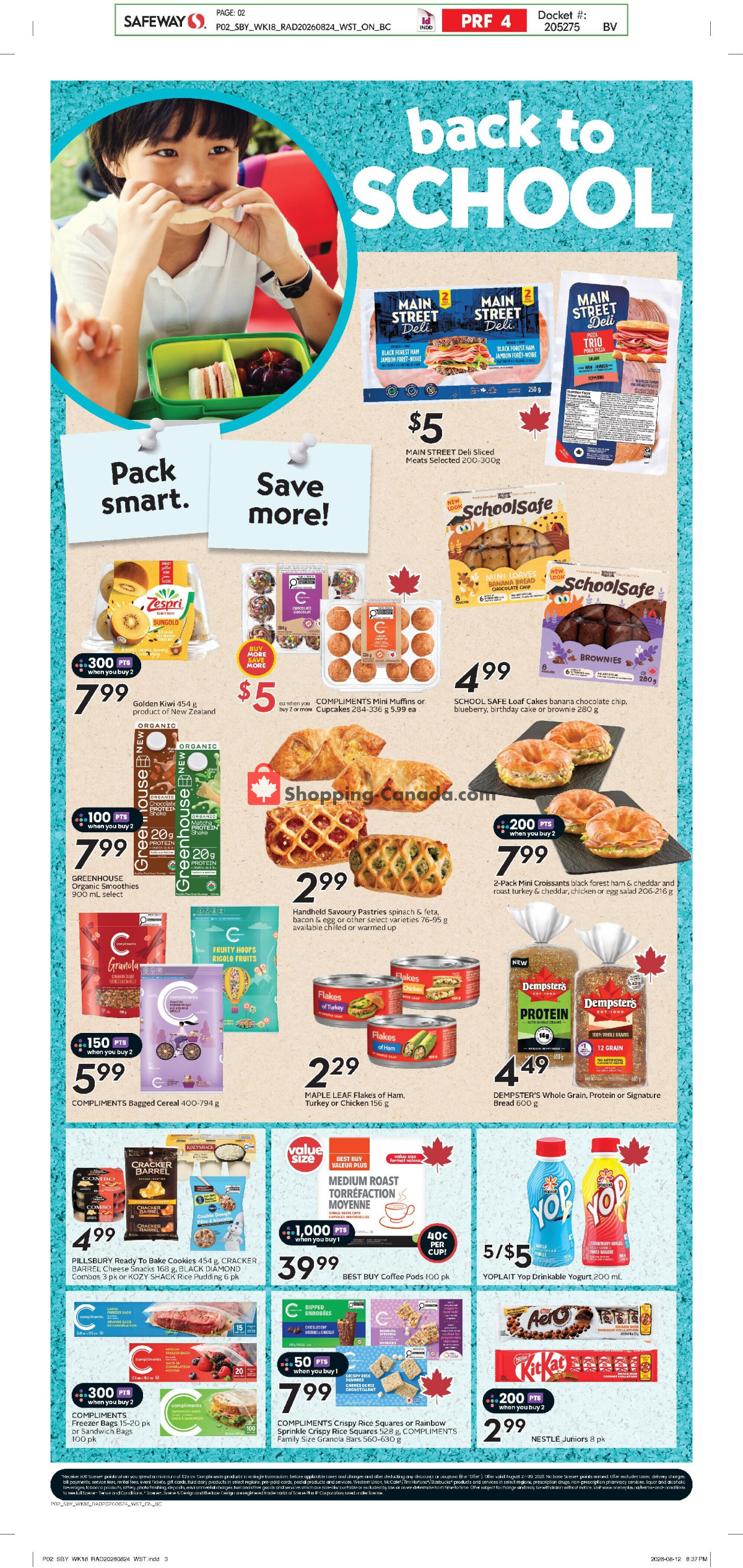 Safeway flyer from Thursday August 27, 2026 to Wednesday September 2, 2026 - page 5