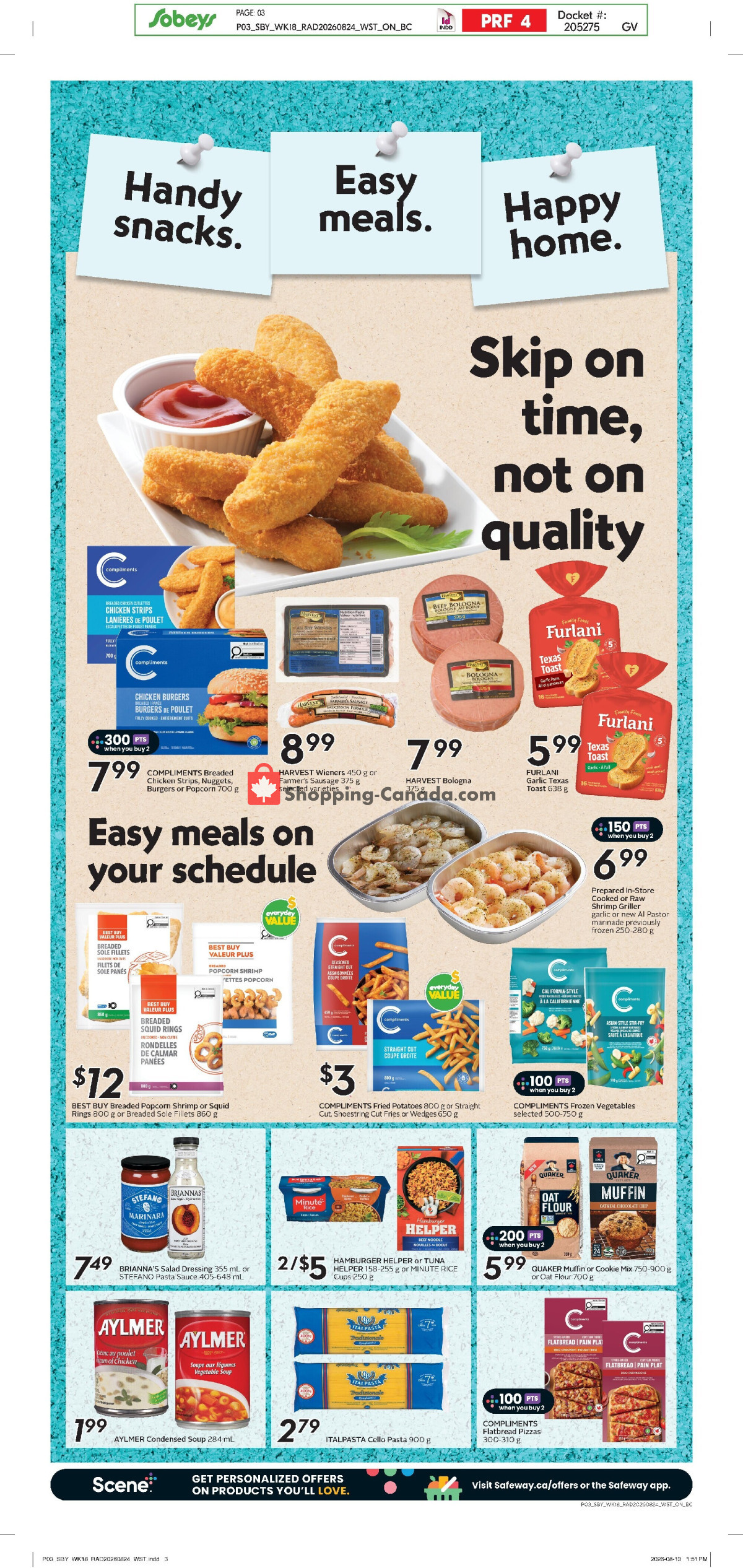 Safeway flyer from Thursday August 27, 2026 to Wednesday September 2, 2026 - page 6
