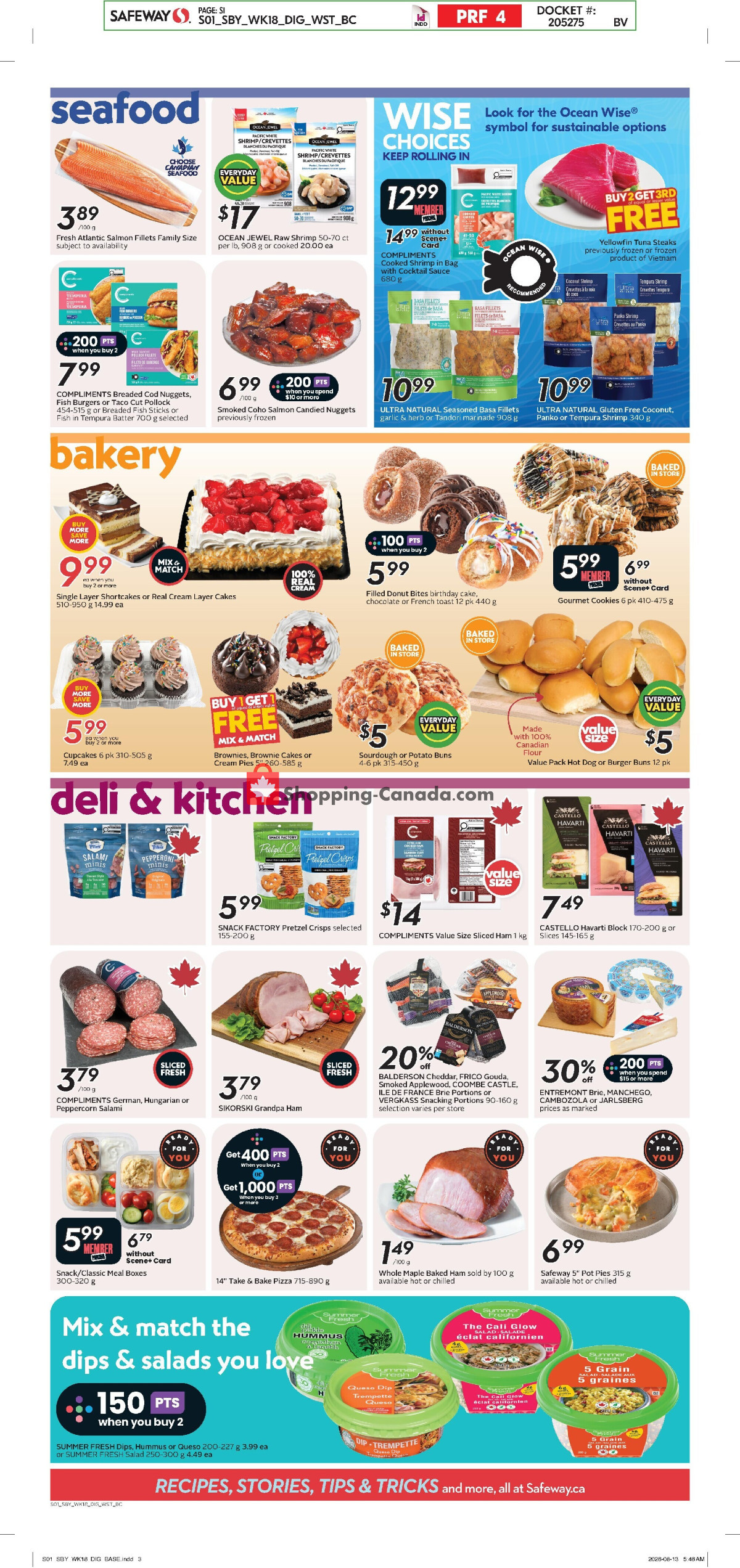 Safeway flyer from Thursday August 27, 2026 to Wednesday September 2, 2026 - page 9