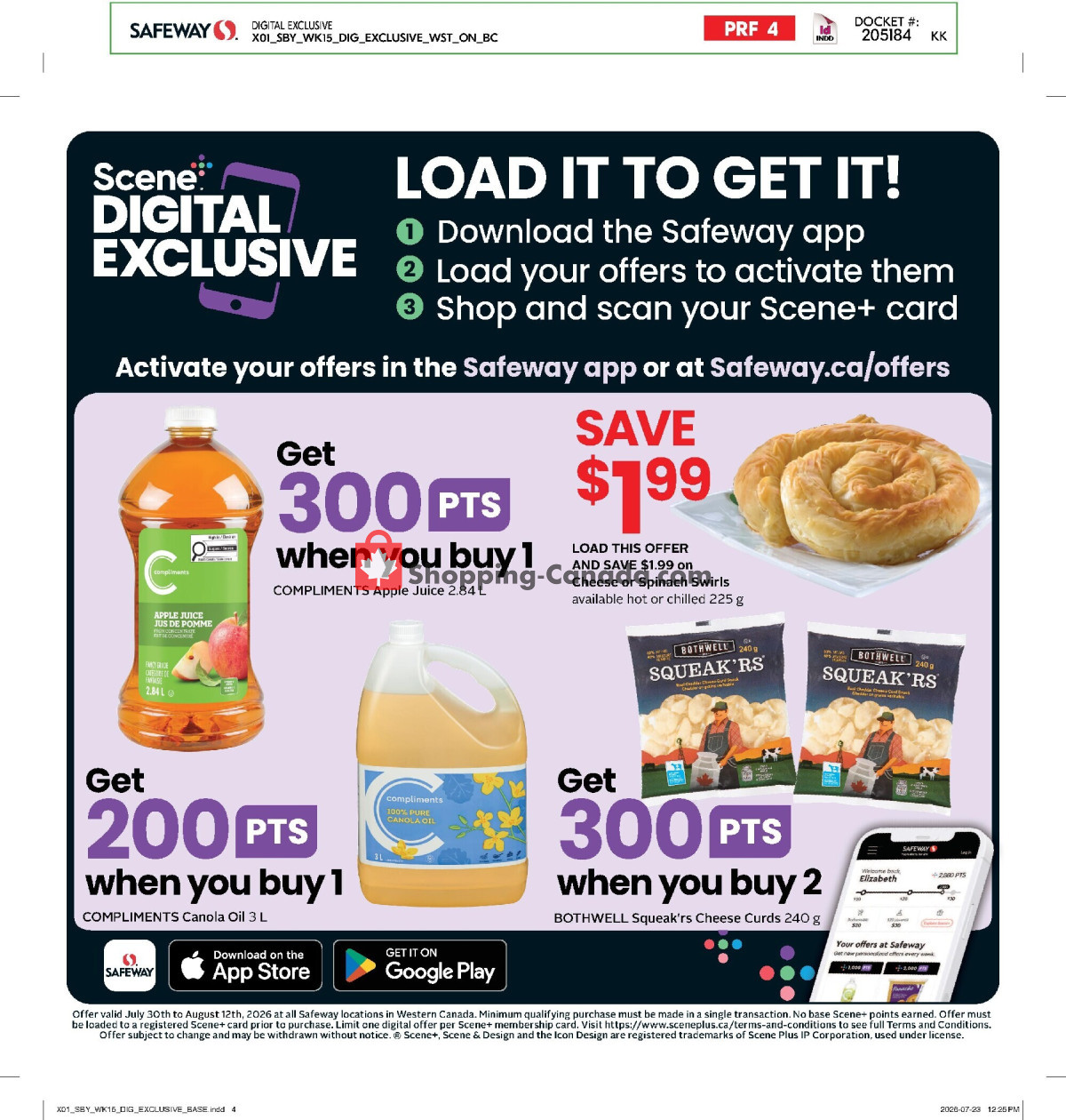 Safeway flyer from Thursday August 6, 2026 to Wednesday August 12, 2026 - page 13