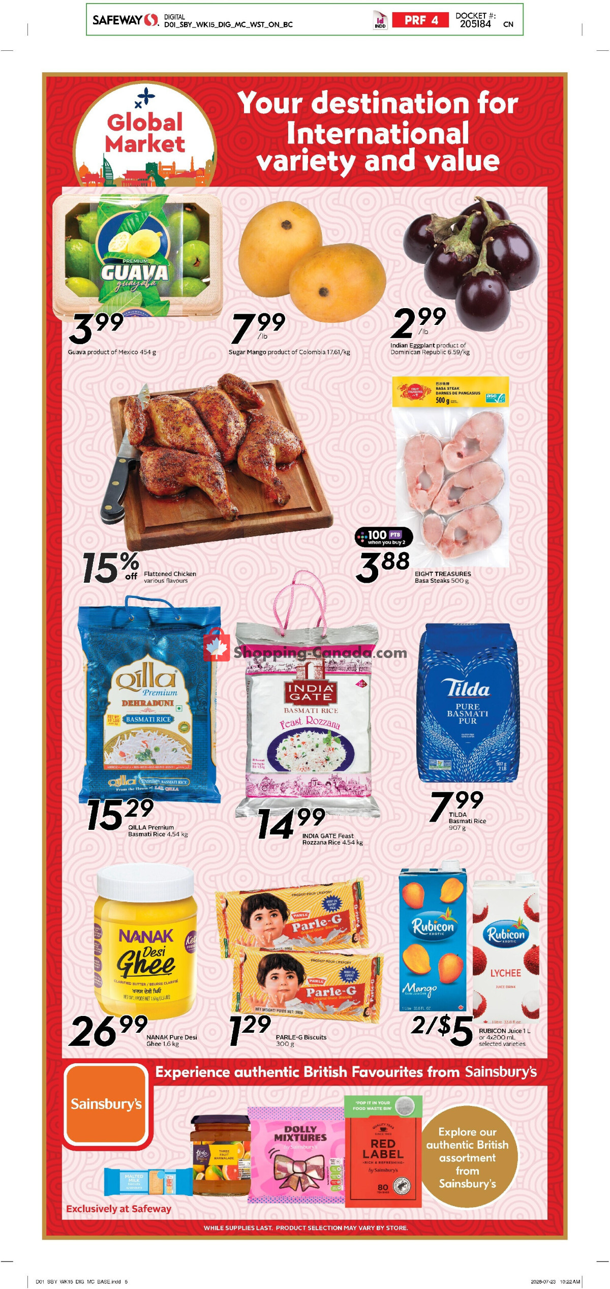 Safeway flyer from Thursday August 6, 2026 to Wednesday August 12, 2026 - page 14