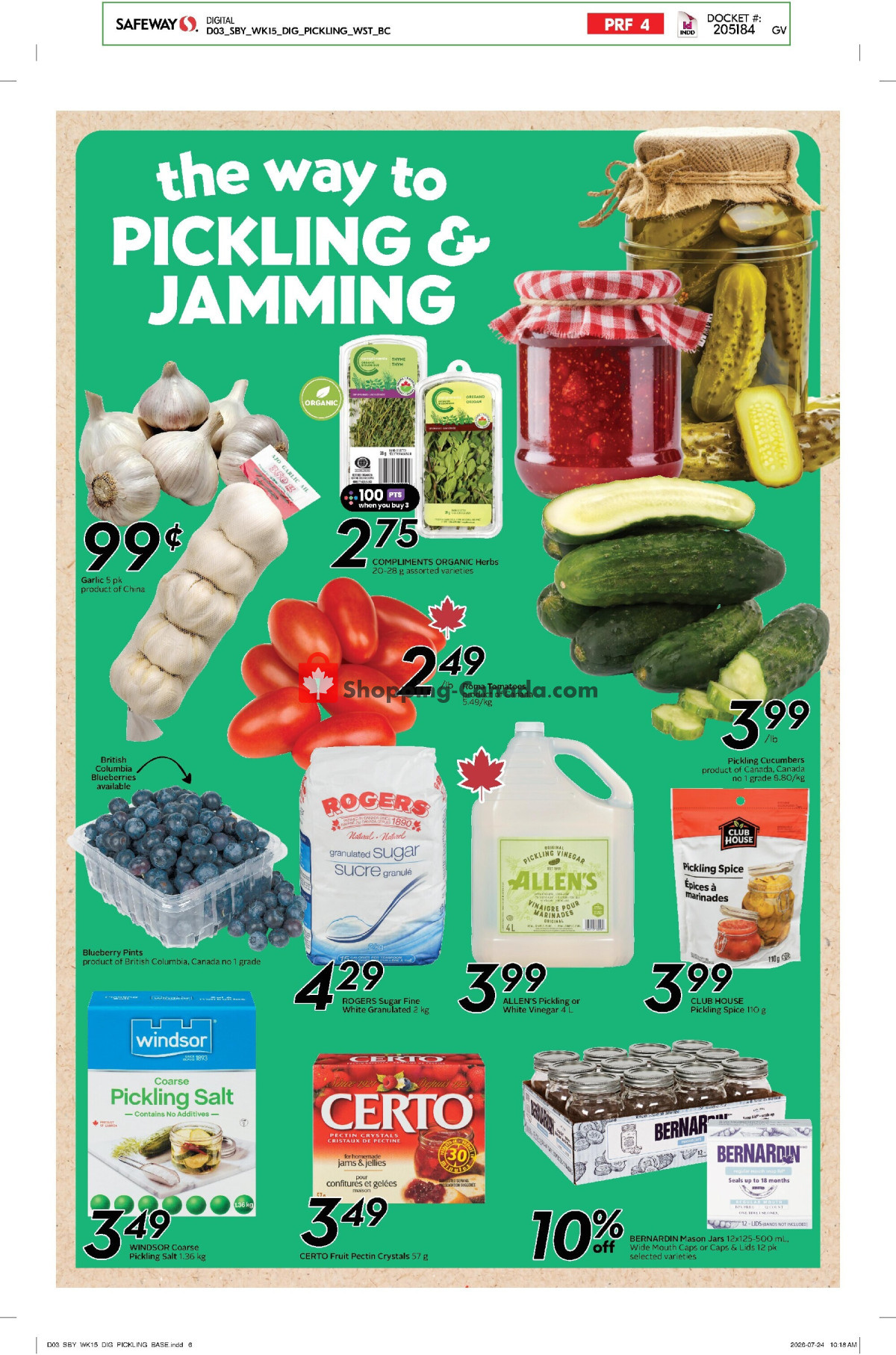 Safeway flyer from Thursday August 6, 2026 to Wednesday August 12, 2026 - page 15
