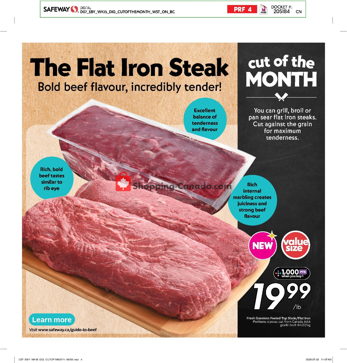 Safeway flyer from Thursday August 6, 2026 to Wednesday August 12, 2026 - page 17
