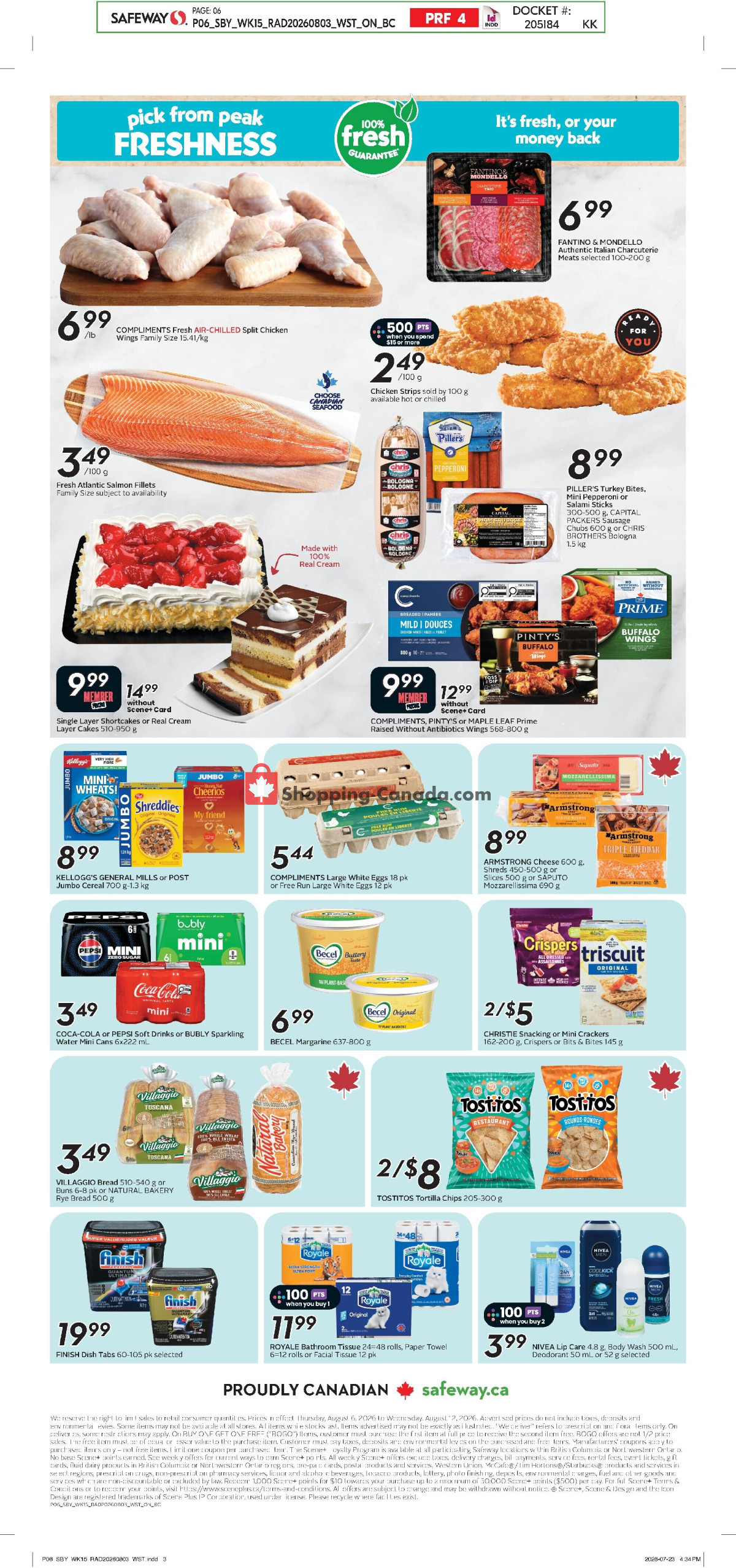 Safeway flyer from Thursday August 6, 2026 to Wednesday August 12, 2026 - page 4