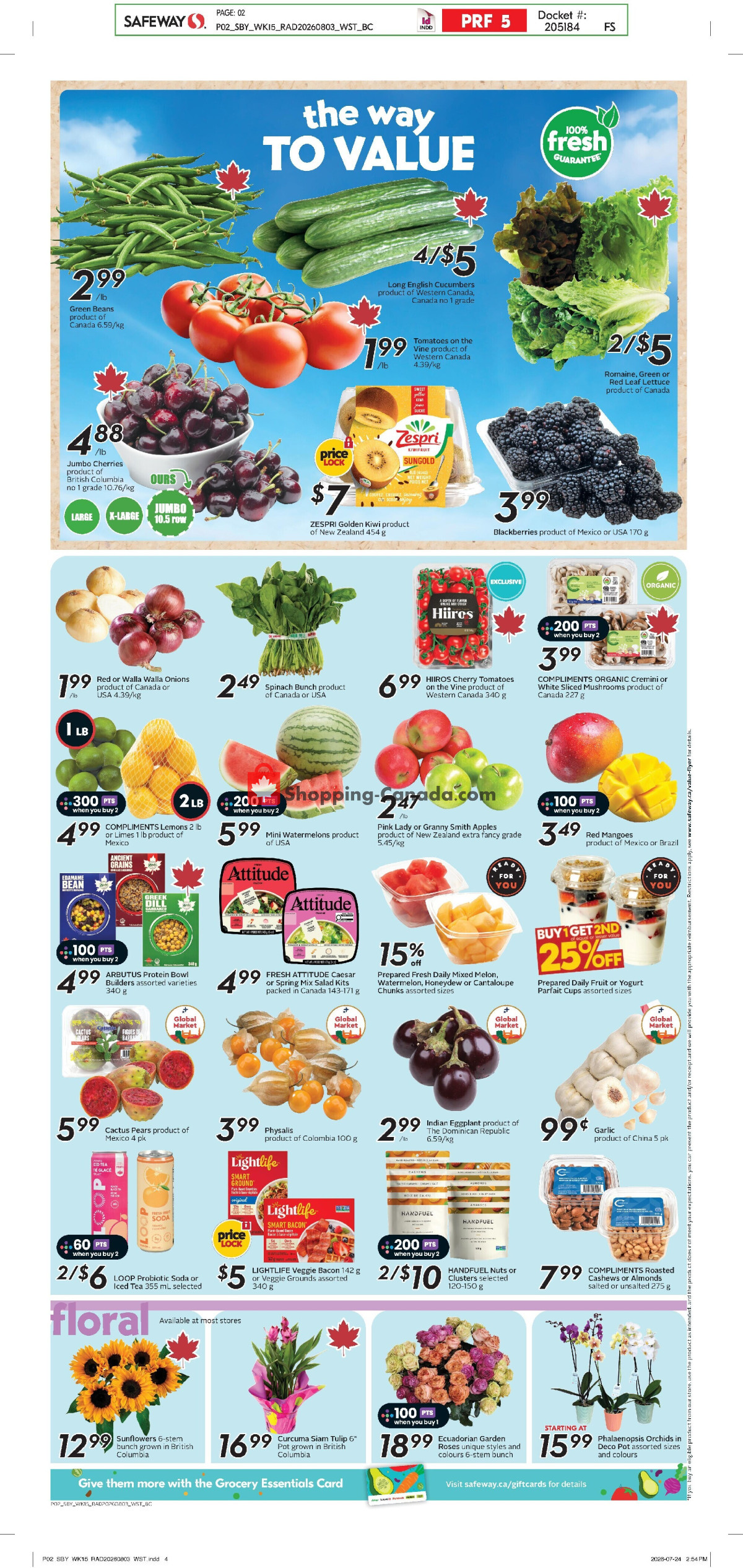 Safeway flyer from Thursday August 6, 2026 to Wednesday August 12, 2026 - page 5