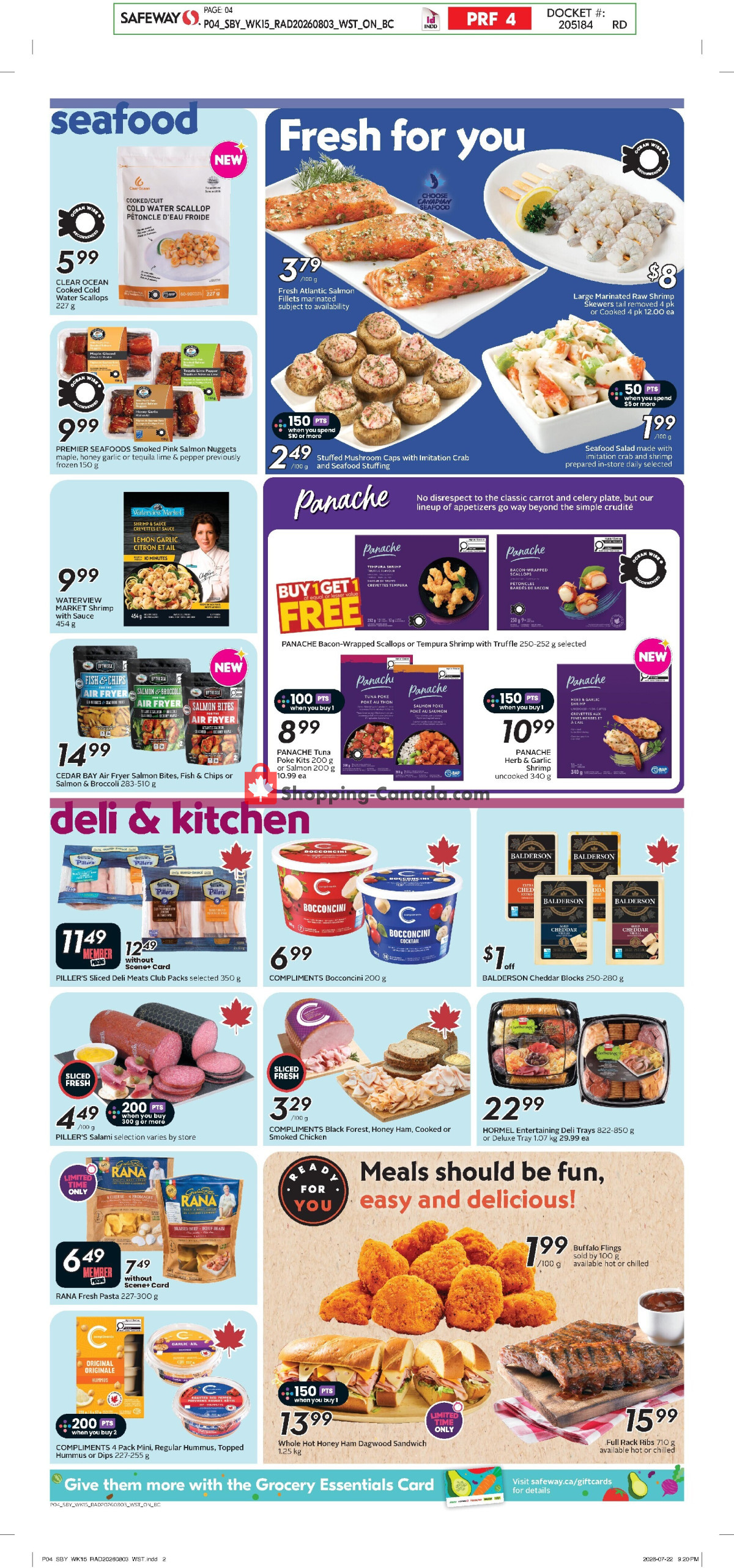 Safeway flyer from Thursday August 6, 2026 to Wednesday August 12, 2026 - page 7