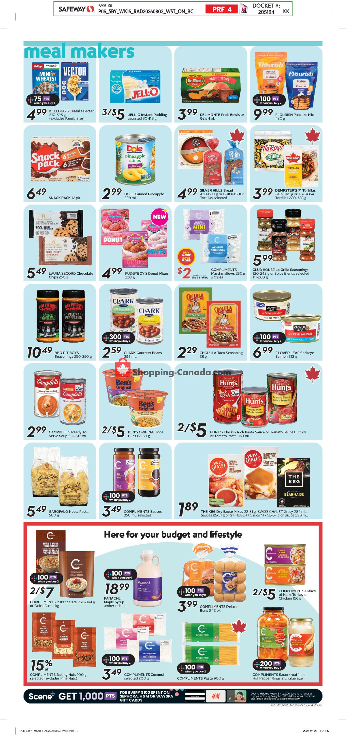 Safeway flyer from Thursday August 6, 2026 to Wednesday August 12, 2026 - page 8