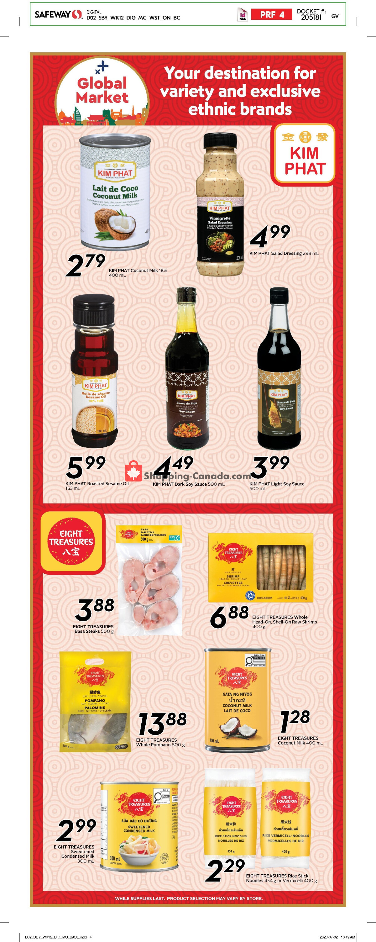Safeway flyer from Thursday July 16, 2026 to Wednesday July 22, 2026 - page 15