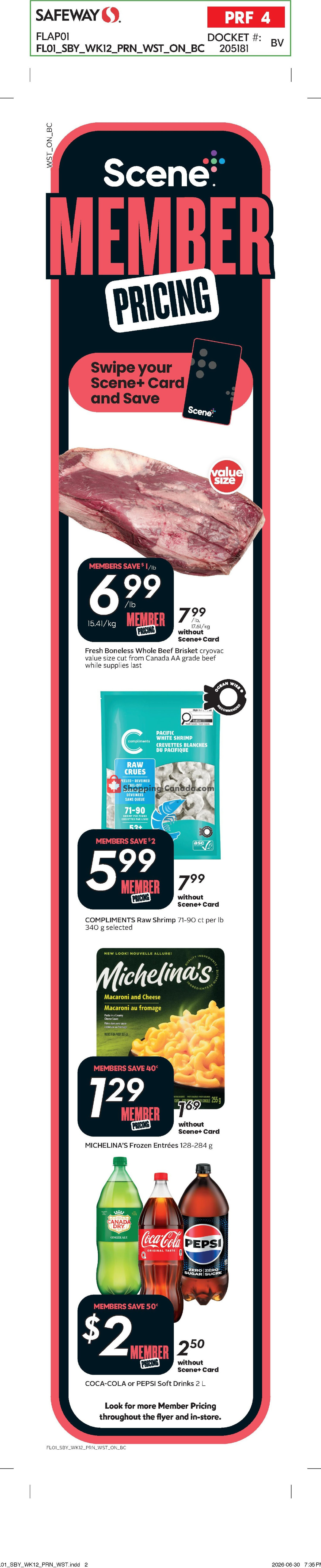 Safeway flyer from Thursday July 16, 2026 to Wednesday July 22, 2026 - page 2