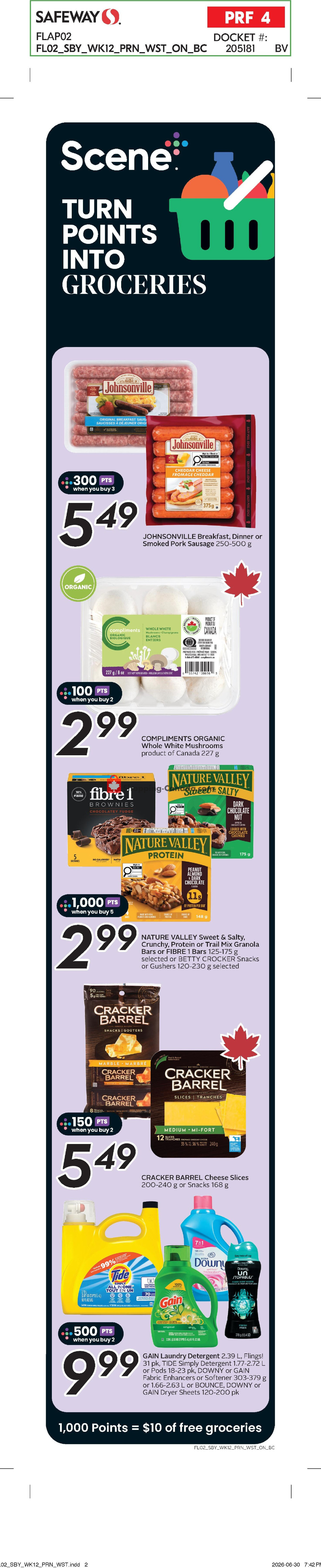 Safeway flyer from Thursday July 16, 2026 to Wednesday July 22, 2026 - page 3