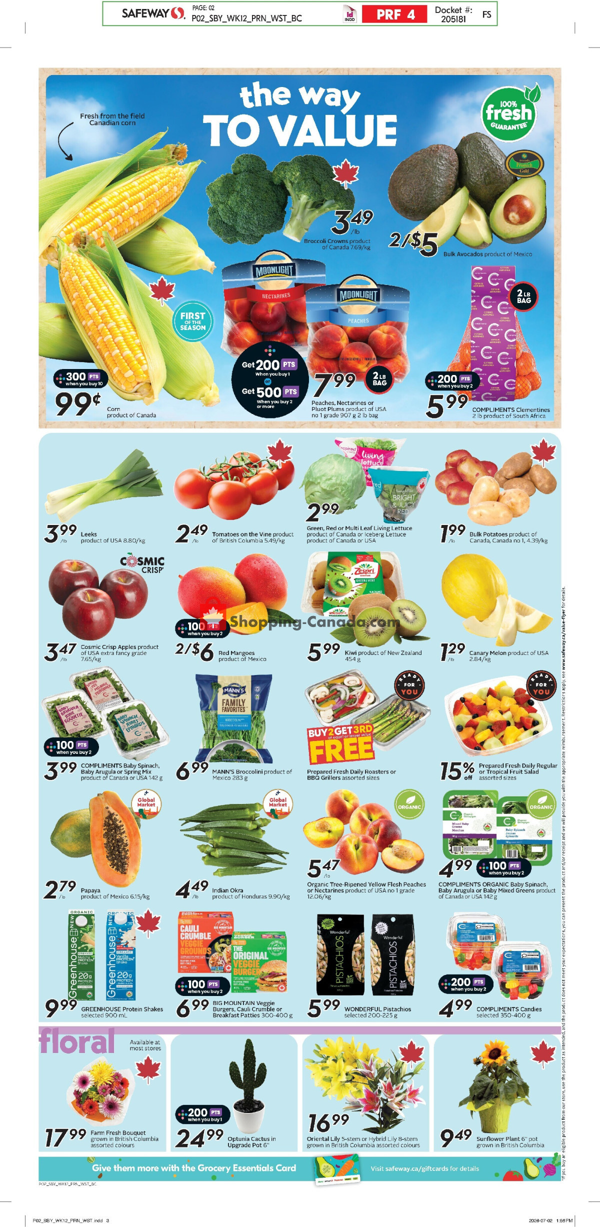 Safeway flyer from Thursday July 16, 2026 to Wednesday July 22, 2026 - page 5