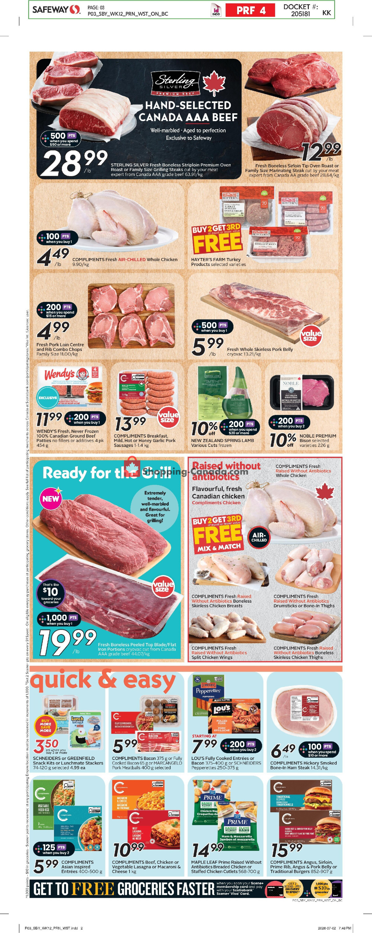 Safeway flyer from Thursday July 16, 2026 to Wednesday July 22, 2026 - page 6