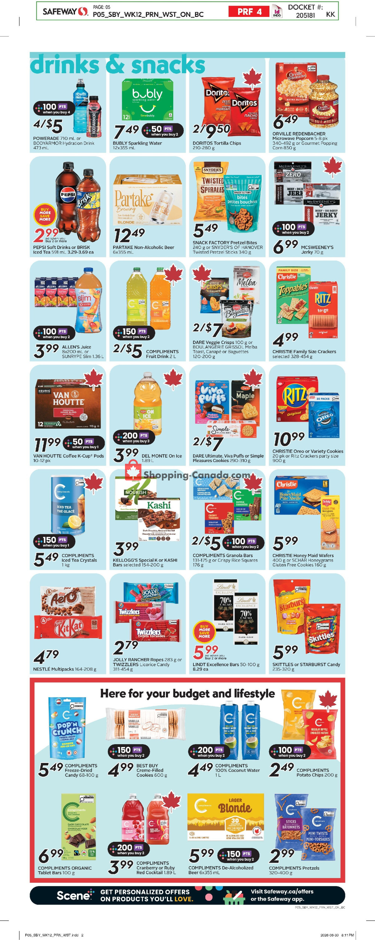 Safeway flyer from Thursday July 16, 2026 to Wednesday July 22, 2026 - page 8