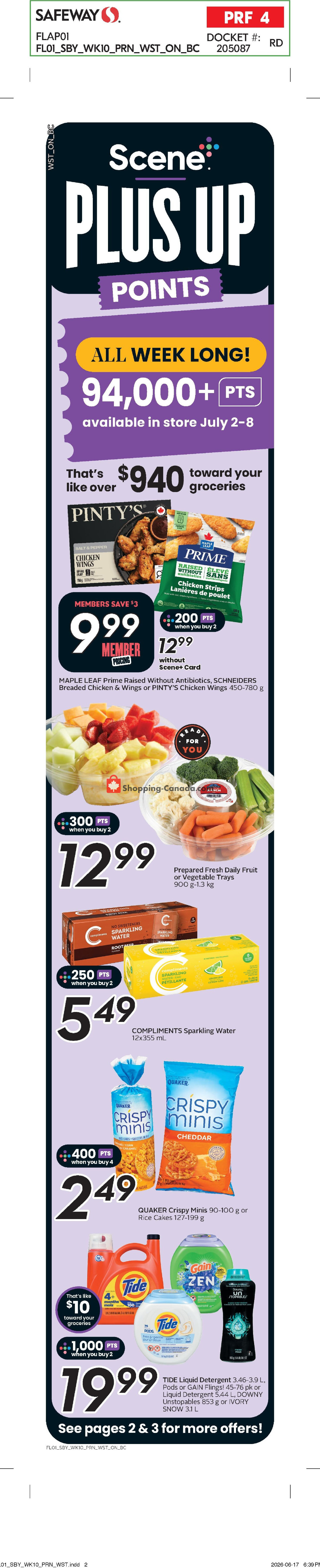 Safeway flyer from Thursday July 2, 2026 to Wednesday July 8, 2026 - page 2