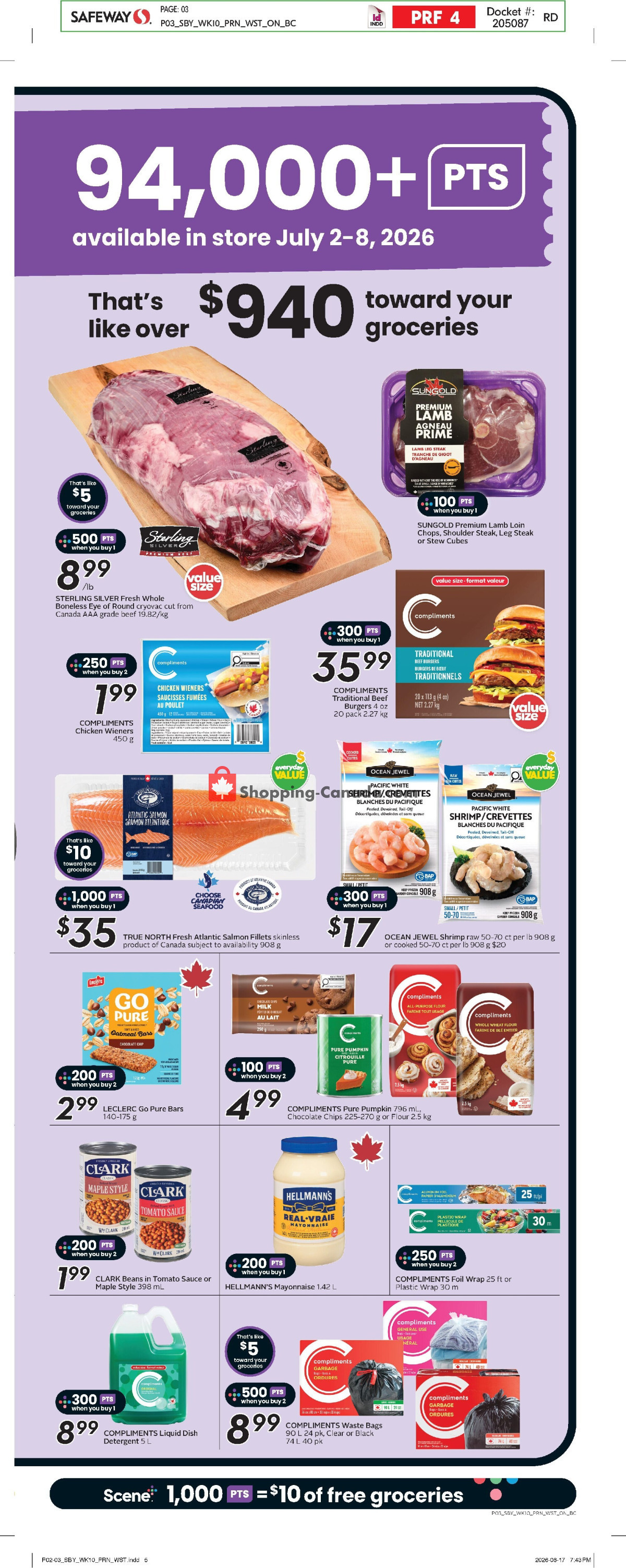 Safeway flyer from Thursday July 2, 2026 to Wednesday July 8, 2026 - page 6
