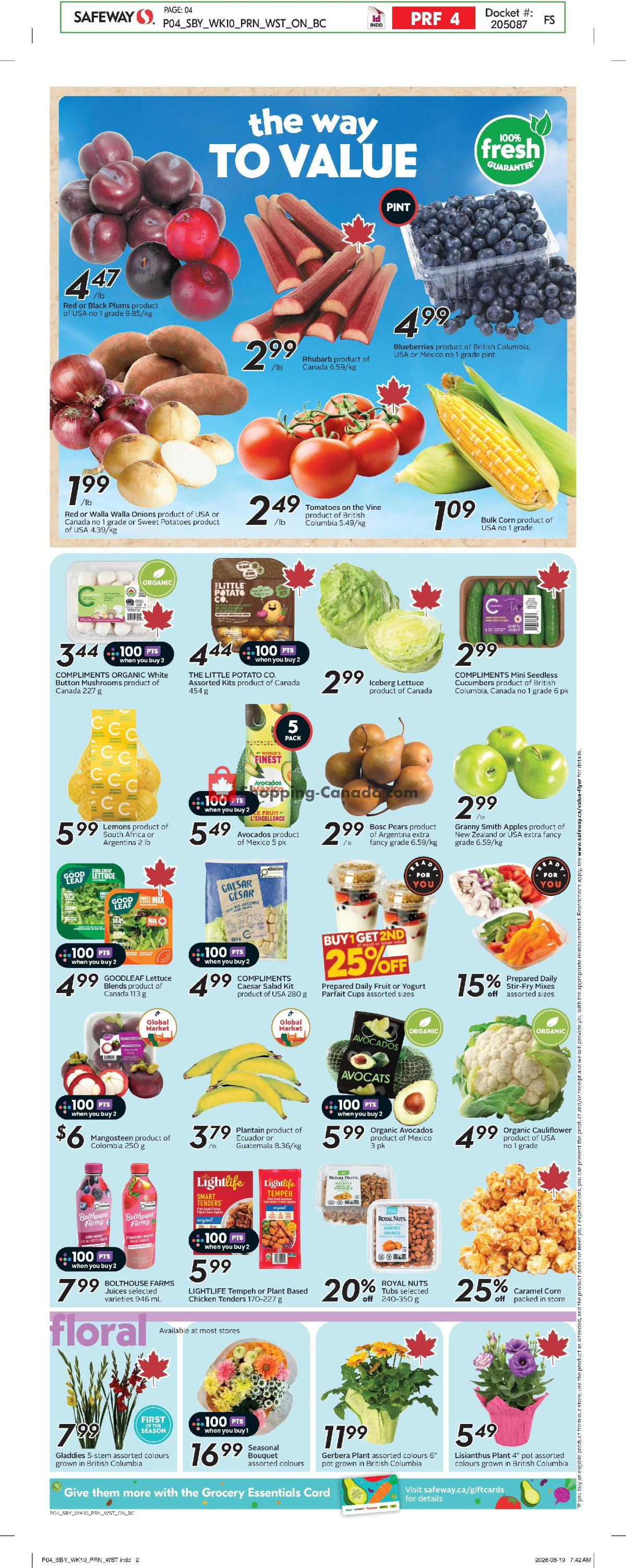 Safeway flyer from Thursday July 2, 2026 to Wednesday July 8, 2026 - page 7
