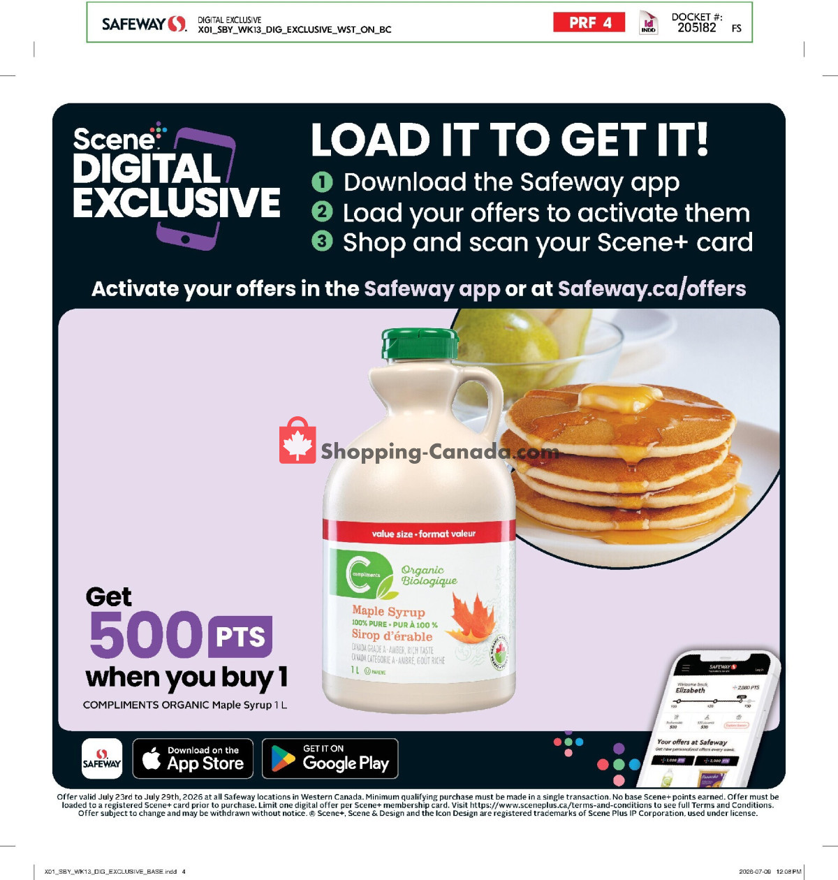 Safeway flyer from Thursday July 23, 2026 to Wednesday July 29, 2026 - page 13