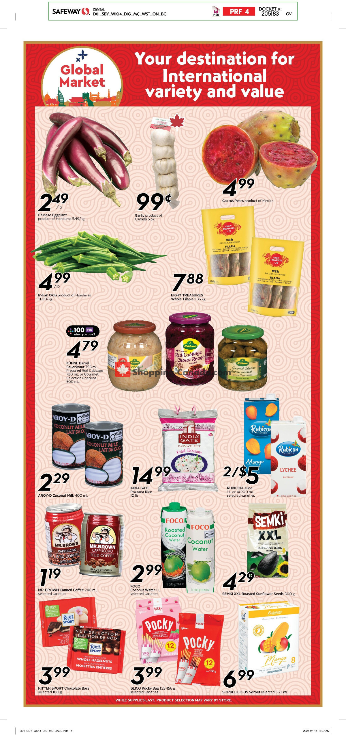 Safeway flyer from Thursday July 30, 2026 to Wednesday August 5, 2026 - page 14