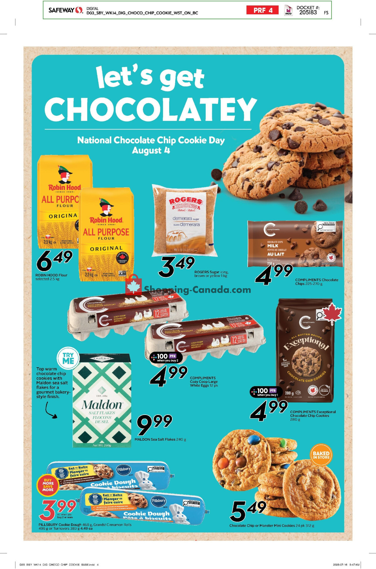 Safeway flyer from Thursday July 30, 2026 to Wednesday August 5, 2026 - page 16