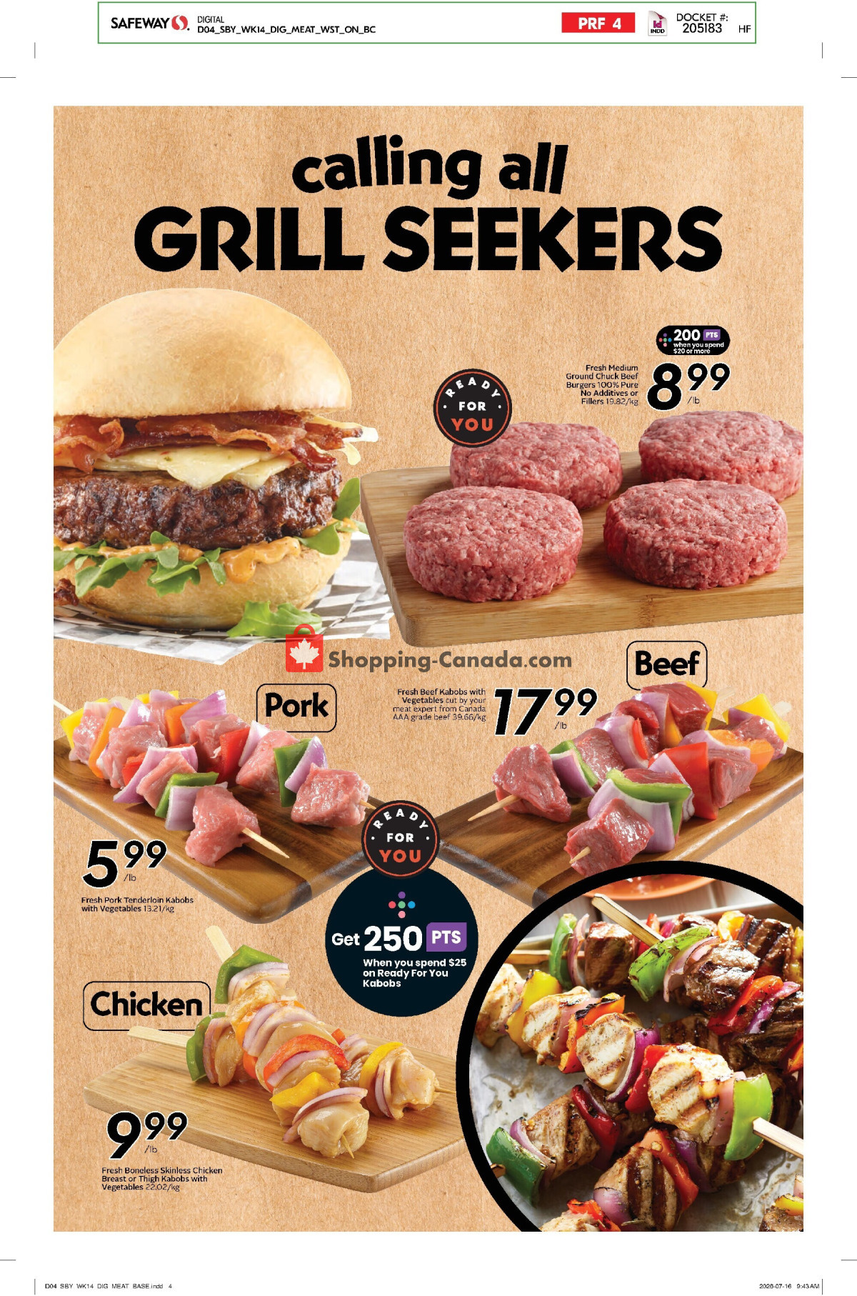 Safeway flyer from Thursday July 30, 2026 to Wednesday August 5, 2026 - page 17