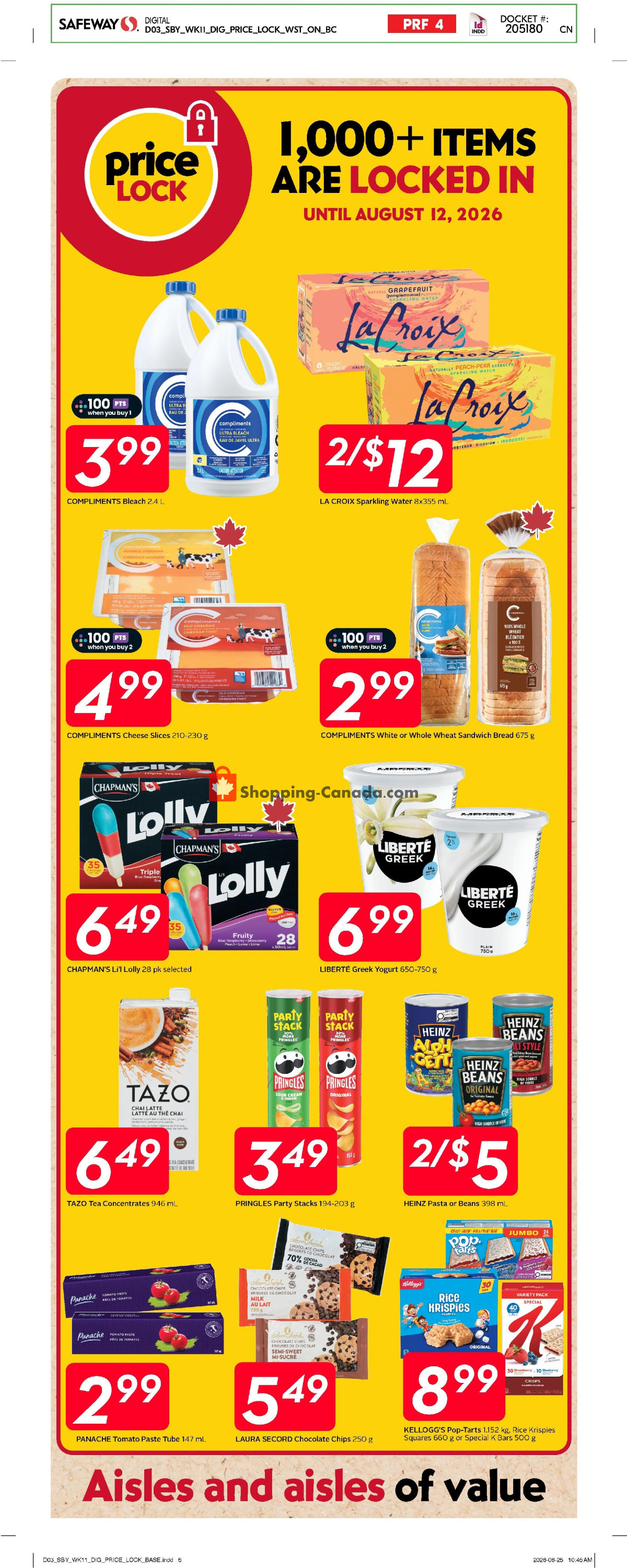 Safeway flyer from Thursday July 9, 2026 to Wednesday July 15, 2026 - page 16