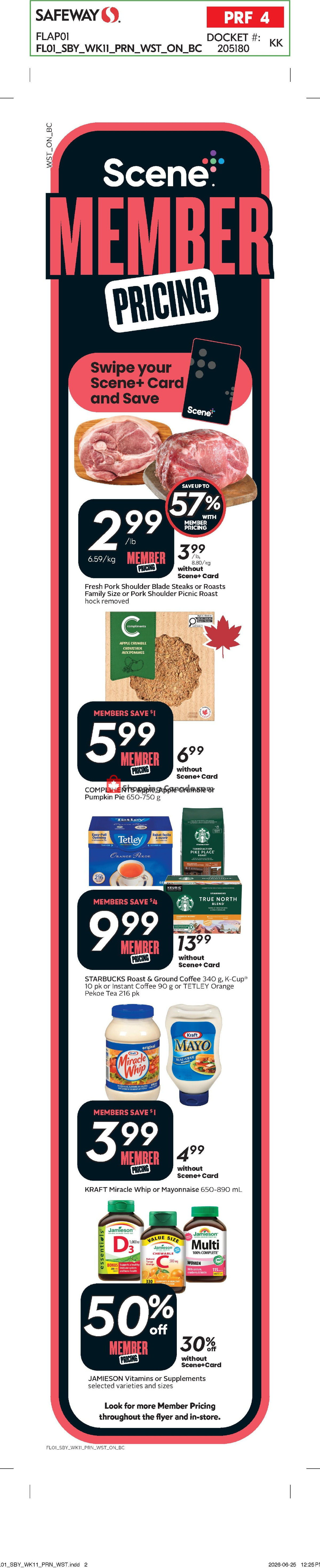 Safeway flyer from Thursday July 9, 2026 to Wednesday July 15, 2026 - page 2