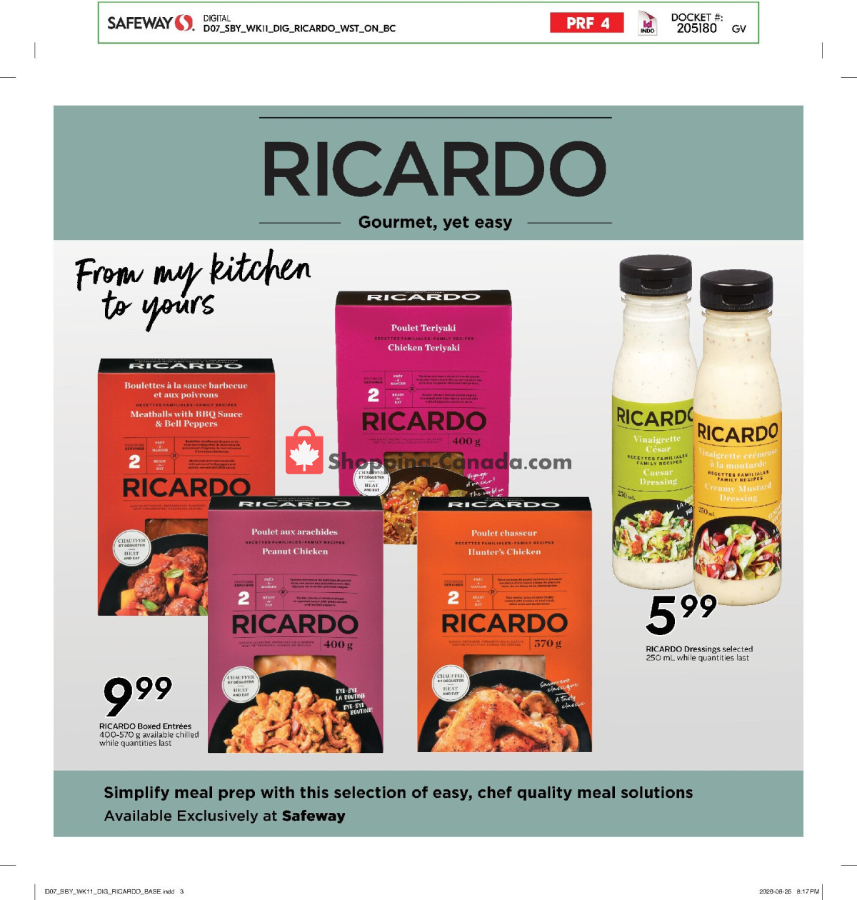 Safeway flyer from Thursday July 9, 2026 to Wednesday July 15, 2026 - page 20