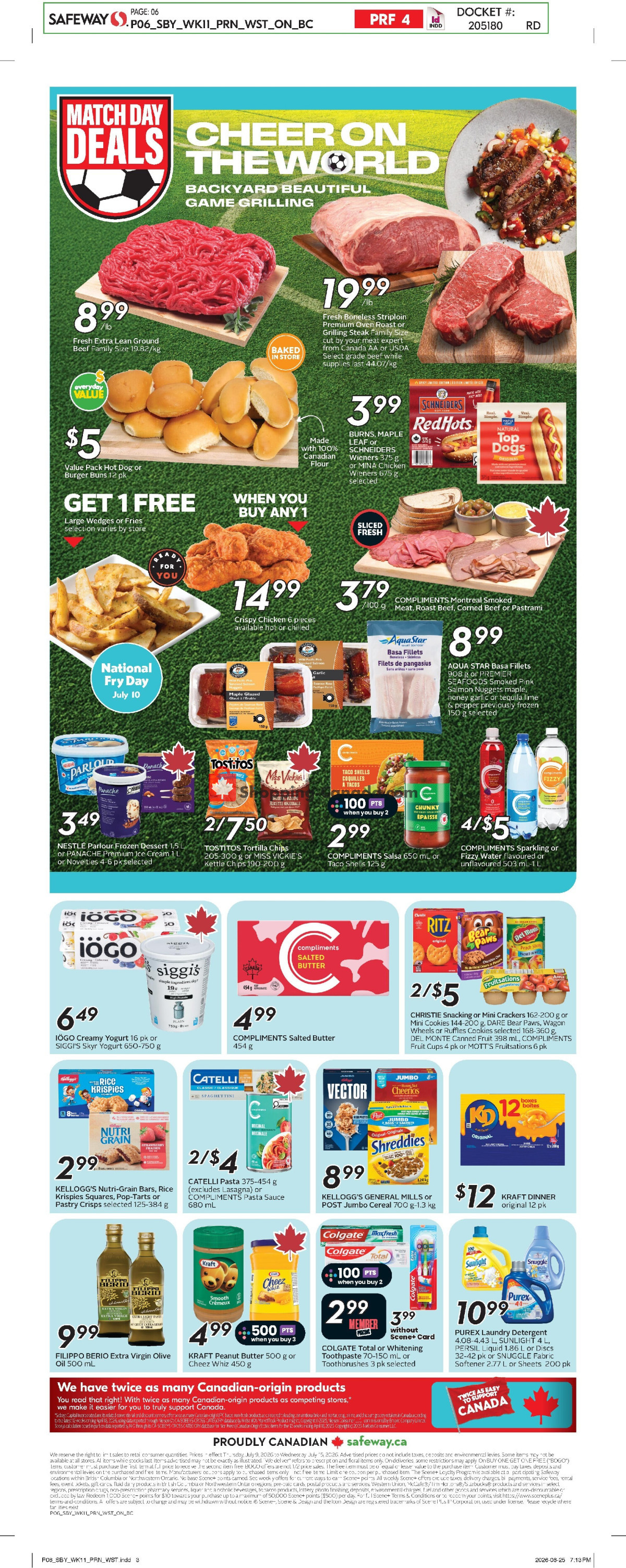 Safeway flyer from Thursday July 9, 2026 to Wednesday July 15, 2026 - page 4