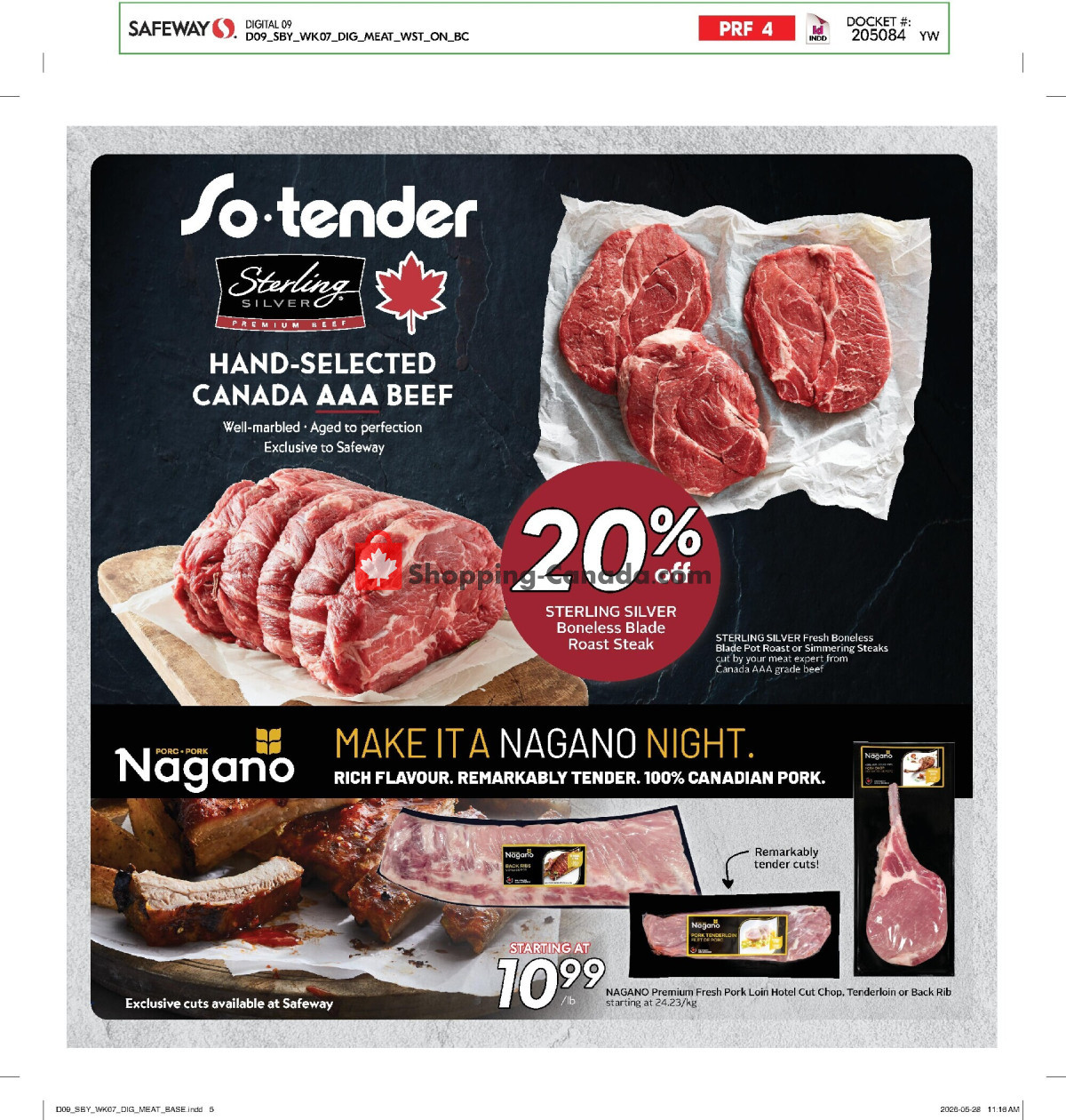 Safeway flyer from Thursday June 11, 2026 to Wednesday June 17, 2026 - page 16