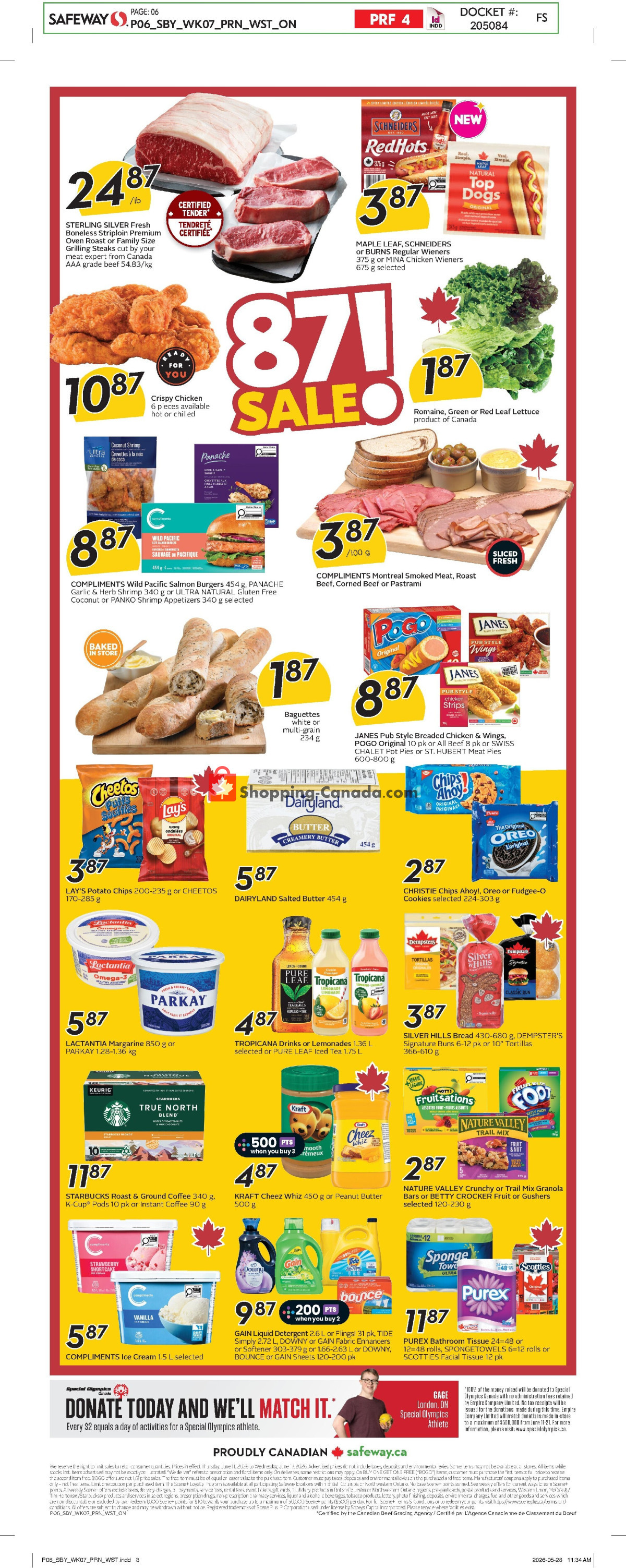 Safeway flyer from Thursday June 11, 2026 to Wednesday June 17, 2026 - page 4