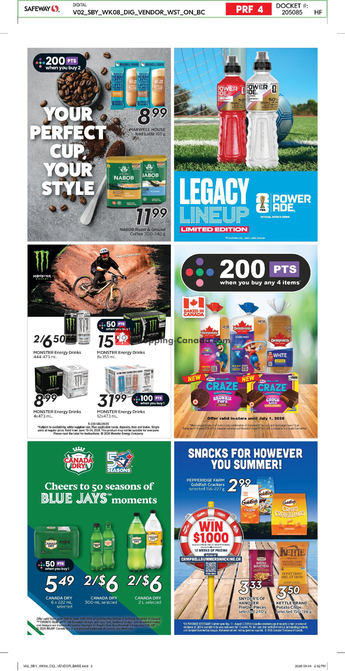 Safeway flyer from Thursday June 18, 2026 to Wednesday June 24, 2026 - page 20