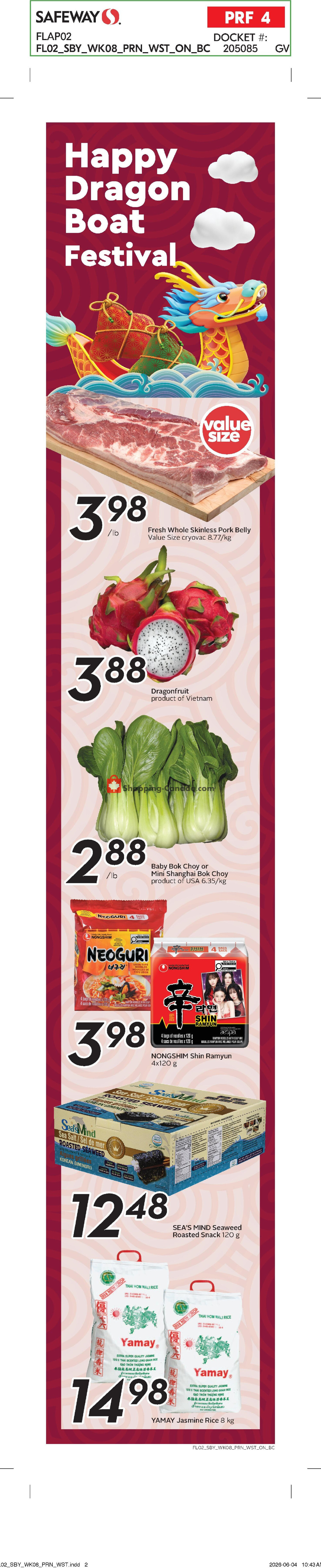 Safeway flyer from Thursday June 18, 2026 to Wednesday June 24, 2026 - page 3