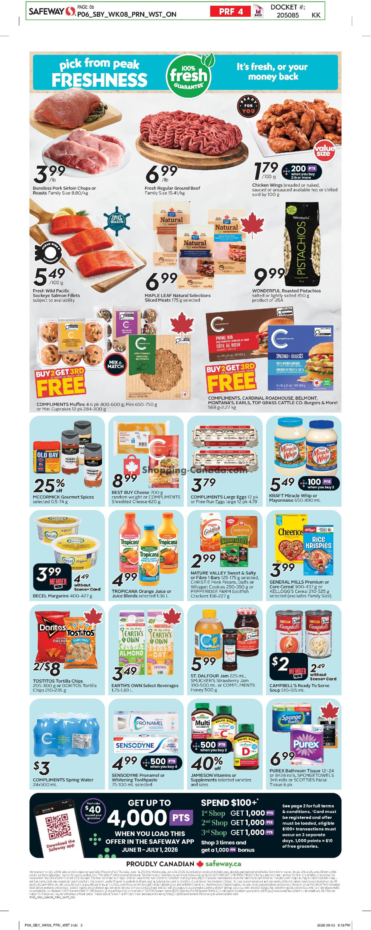Safeway flyer from Thursday June 18, 2026 to Wednesday June 24, 2026 - page 4