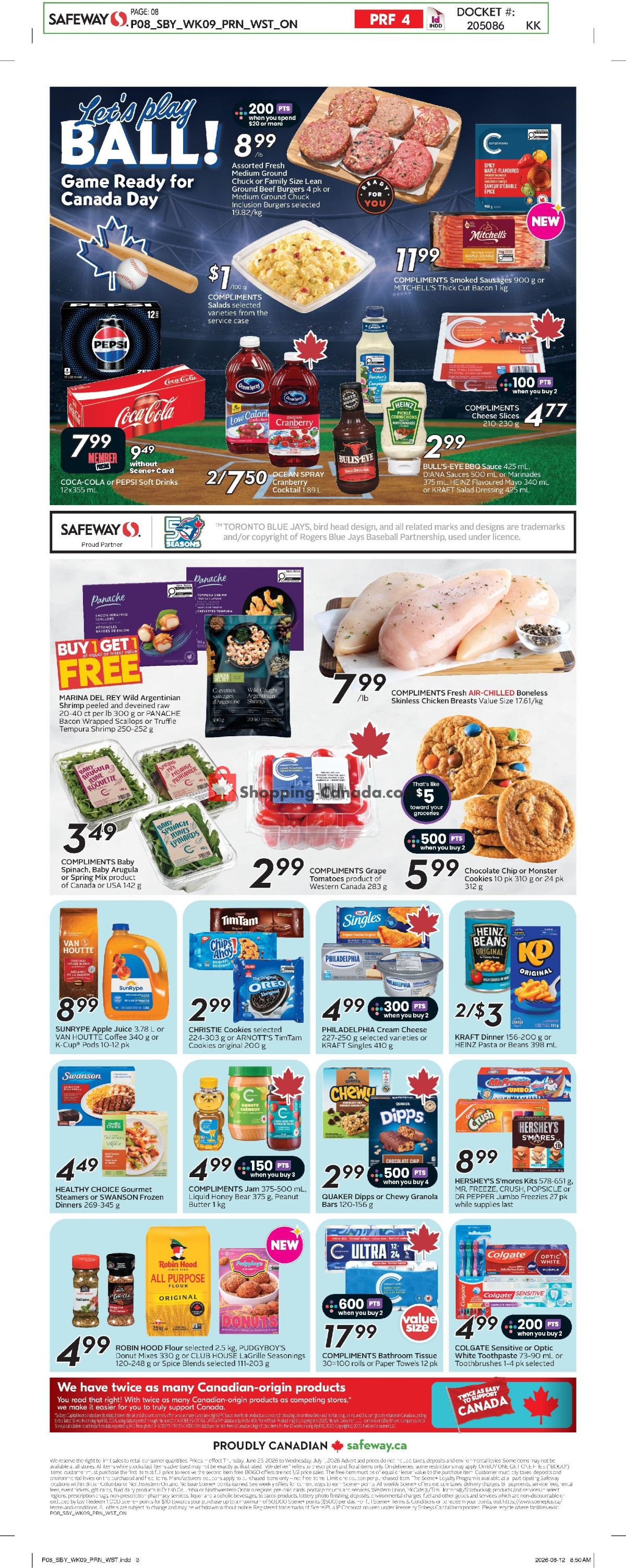 Safeway flyer from Thursday June 25, 2026 to Wednesday July 1, 2026 - page 4