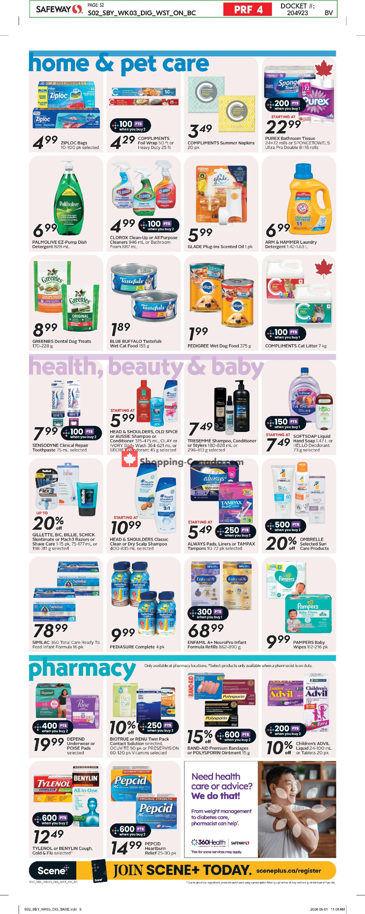 Safeway flyer from Thursday May 14, 2026 to Wednesday May 20, 2026 - page 12