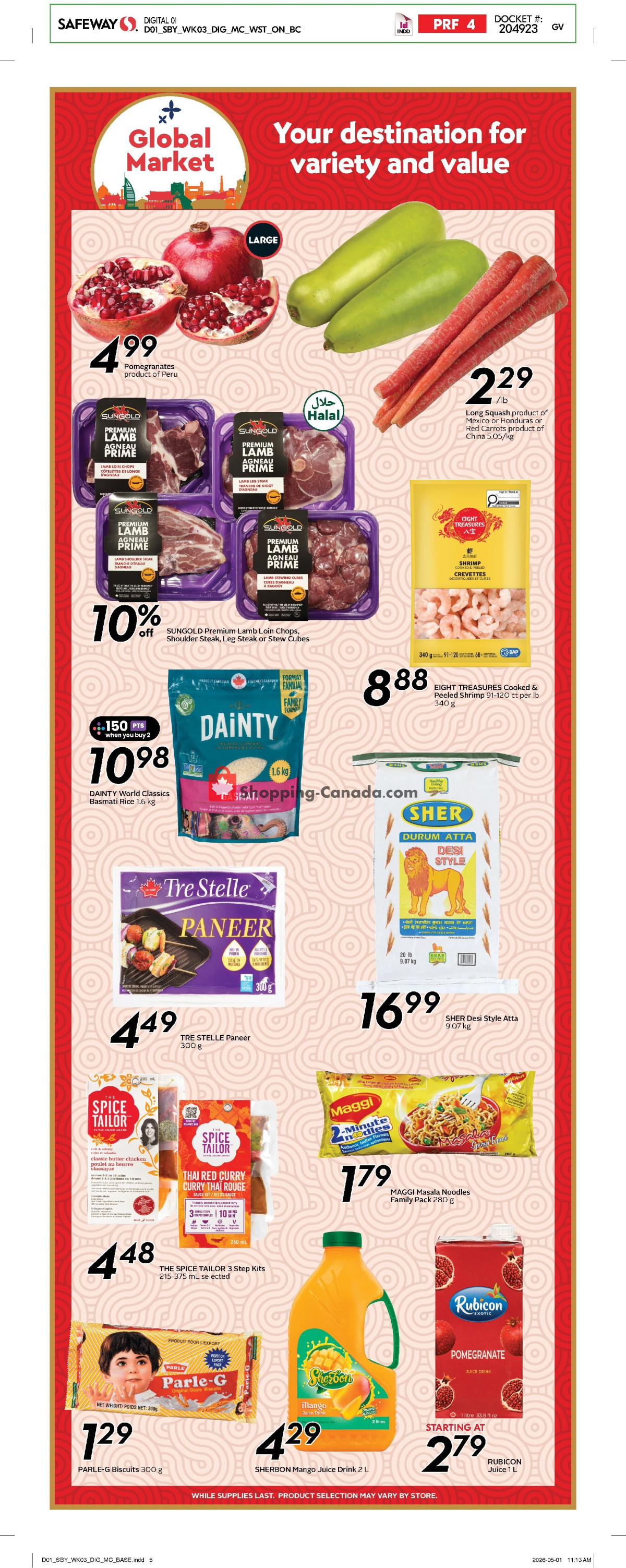 Safeway flyer from Thursday May 14, 2026 to Wednesday May 20, 2026 - page 14